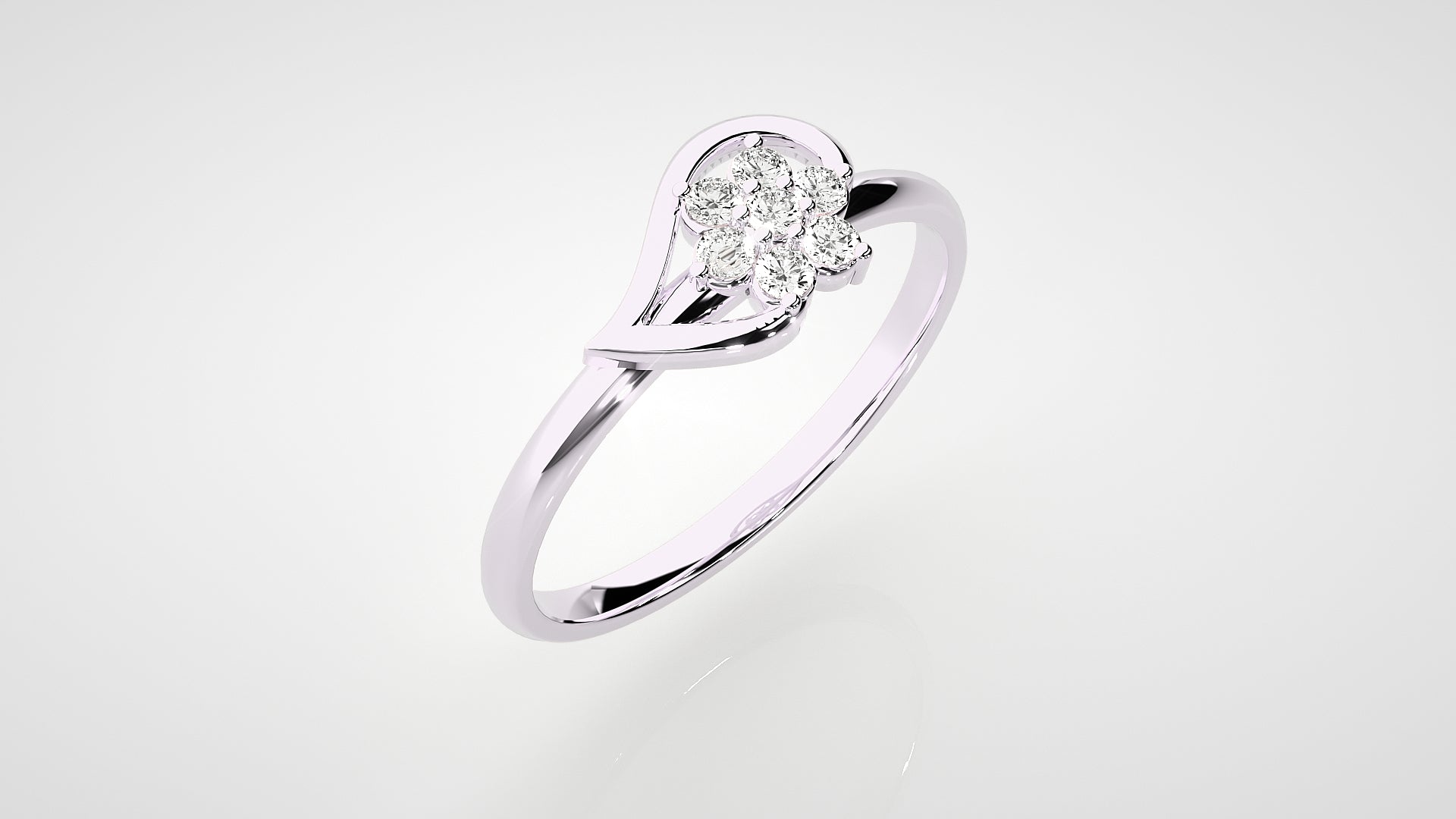 White Gold Ring