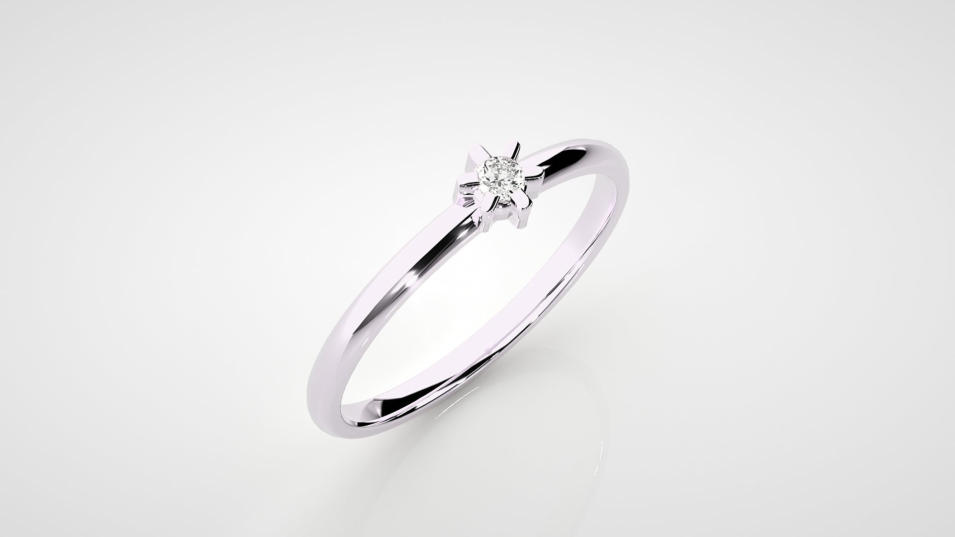White Gold Ring