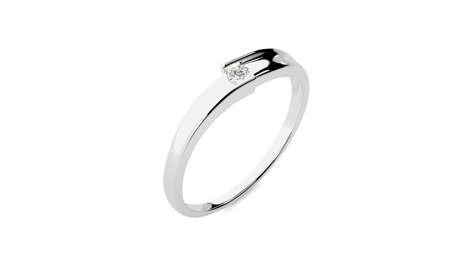 White Gold Ring