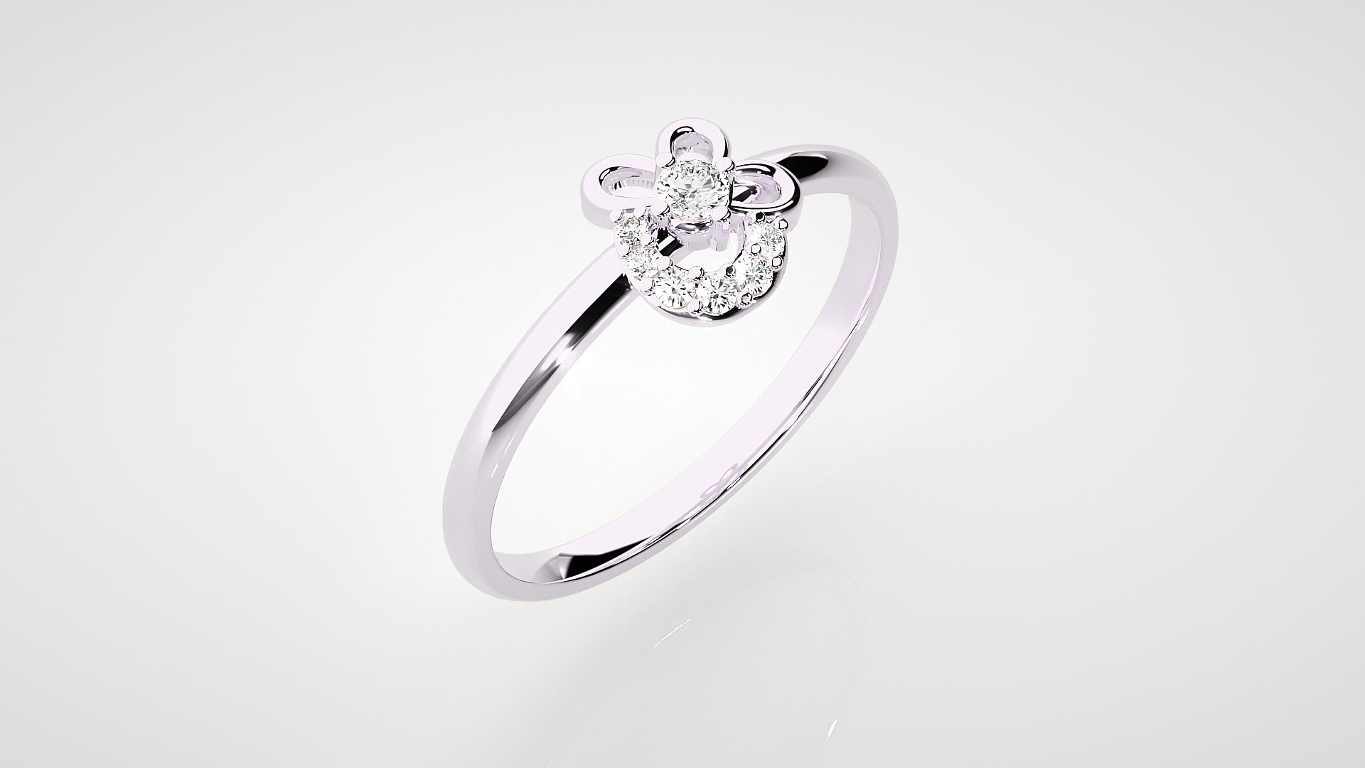 White Gold Ring
