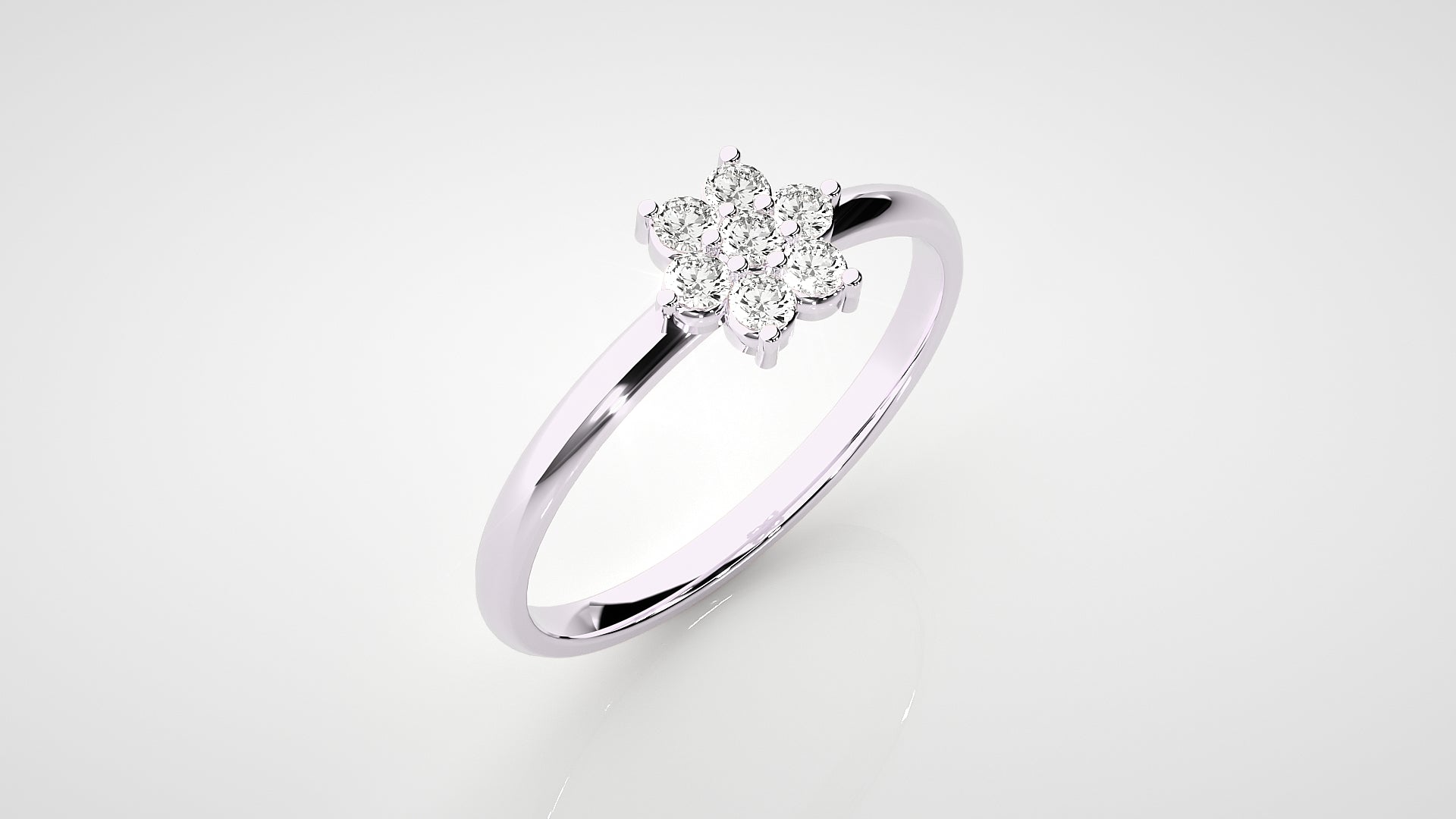 White Gold Ring