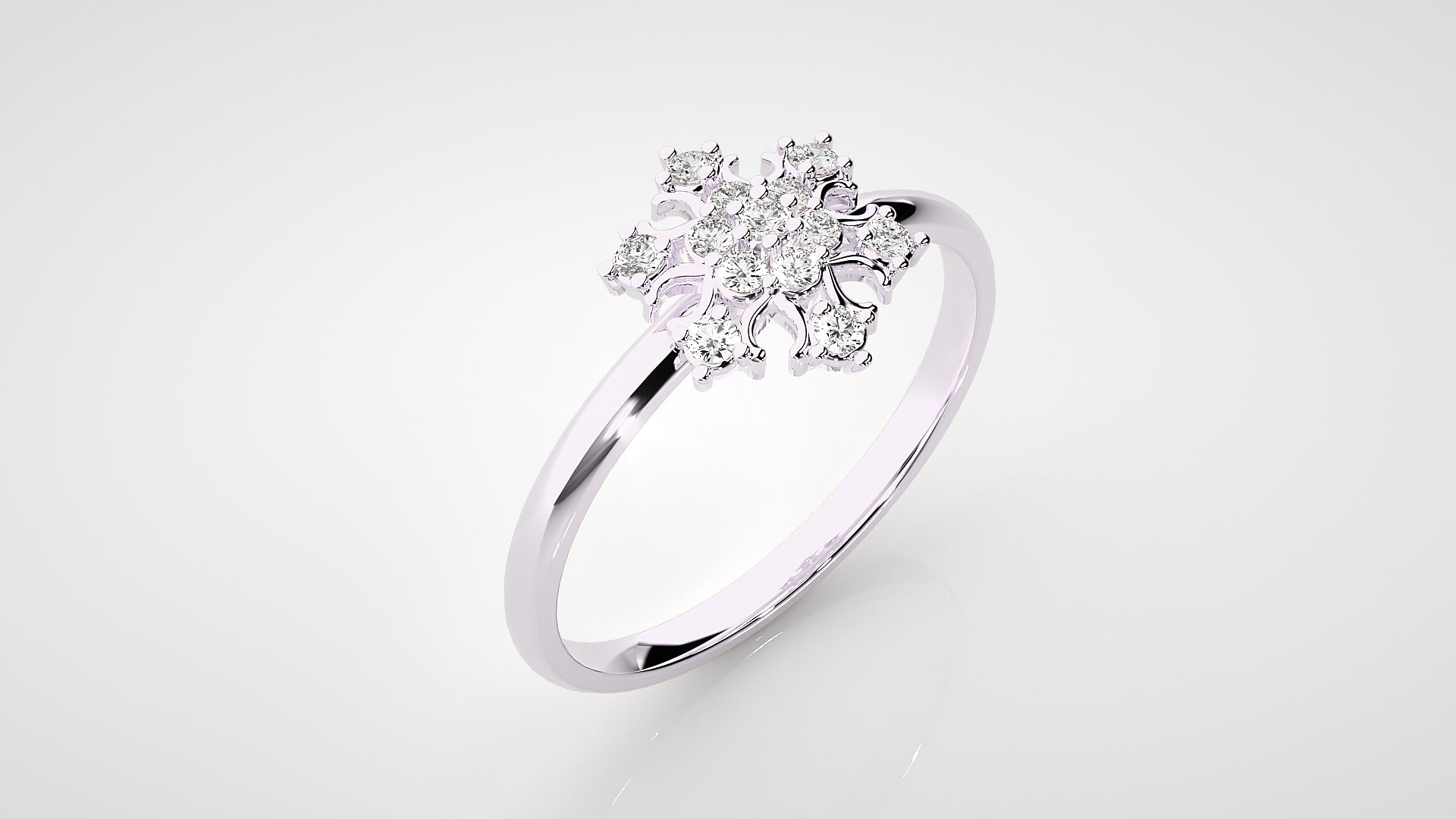 White Gold Ring