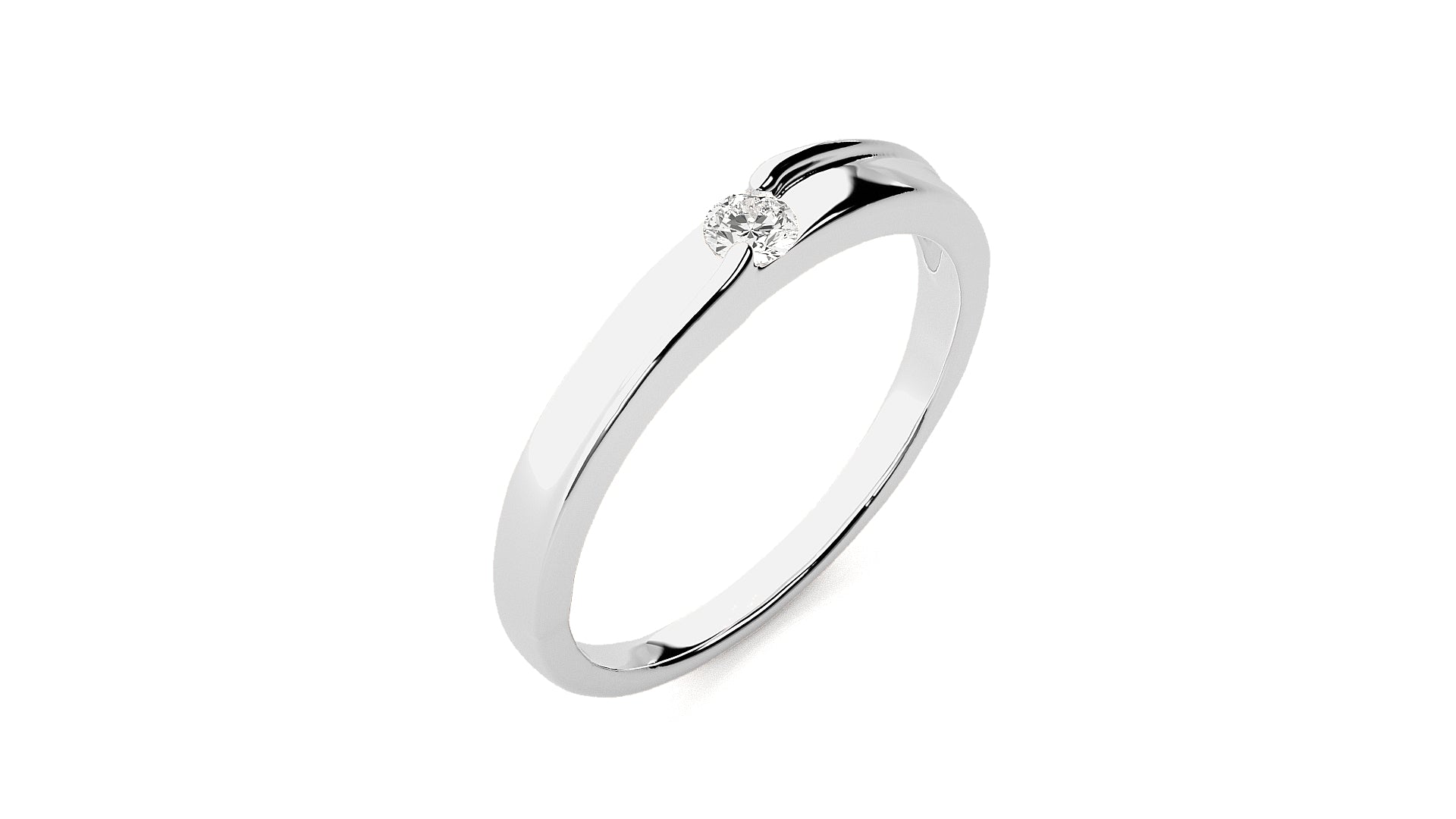 White Gold Ring