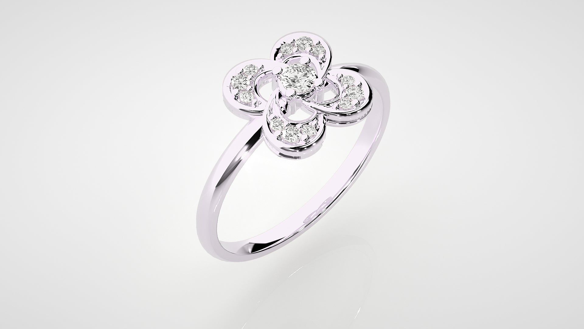 White Gold Ring