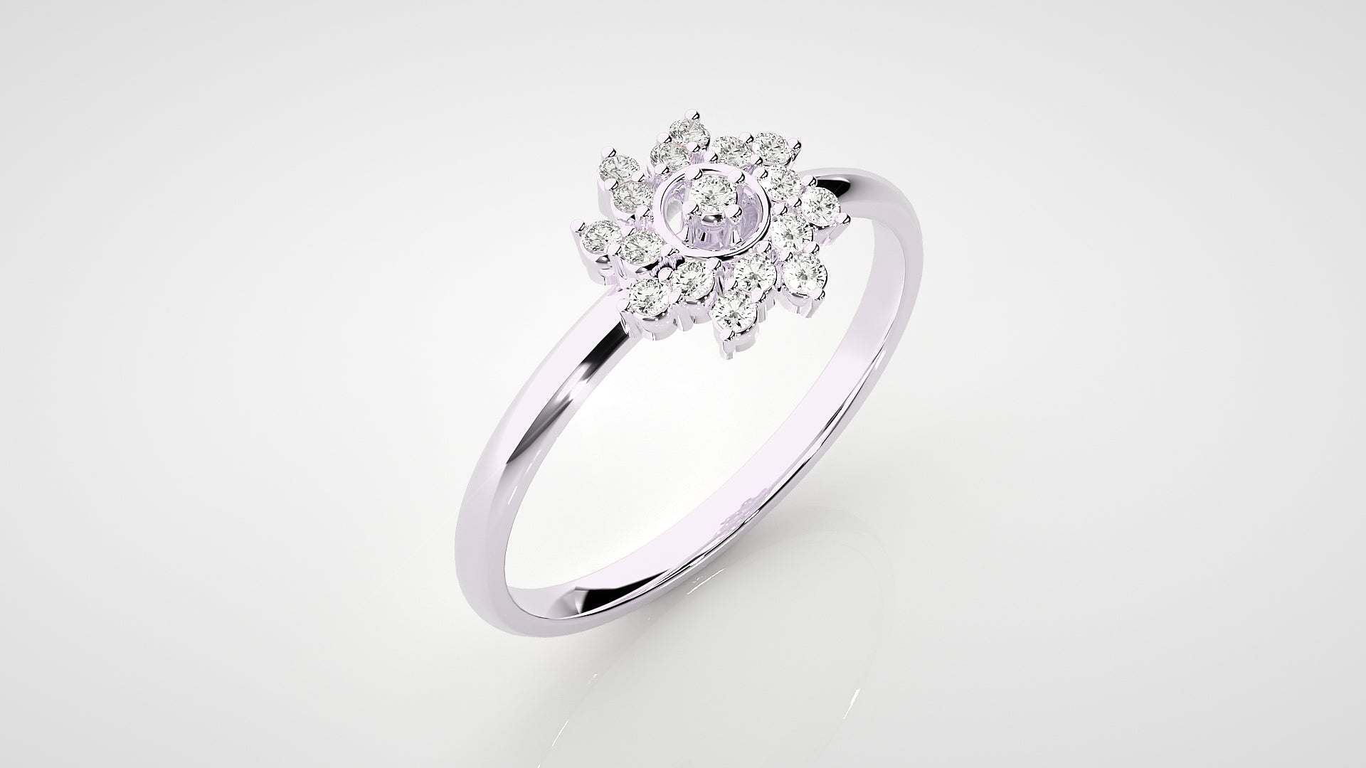 White Gold Ring