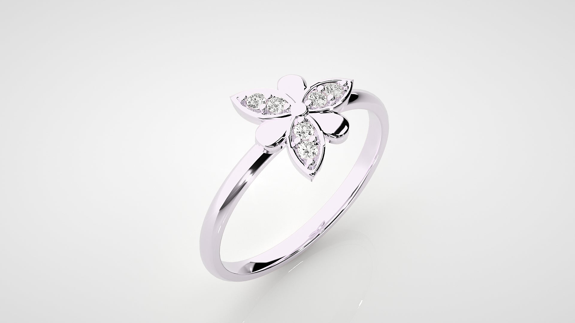 White Gold Ring