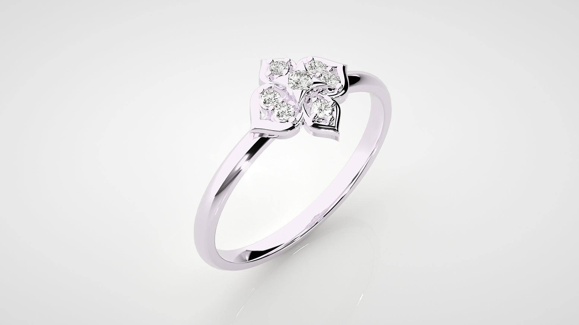 White Gold Ring