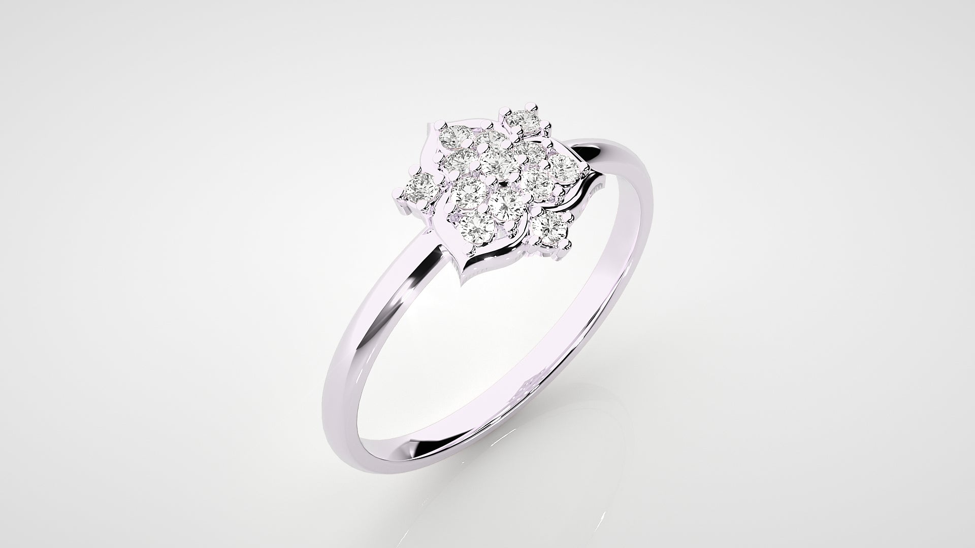 White Gold Ring