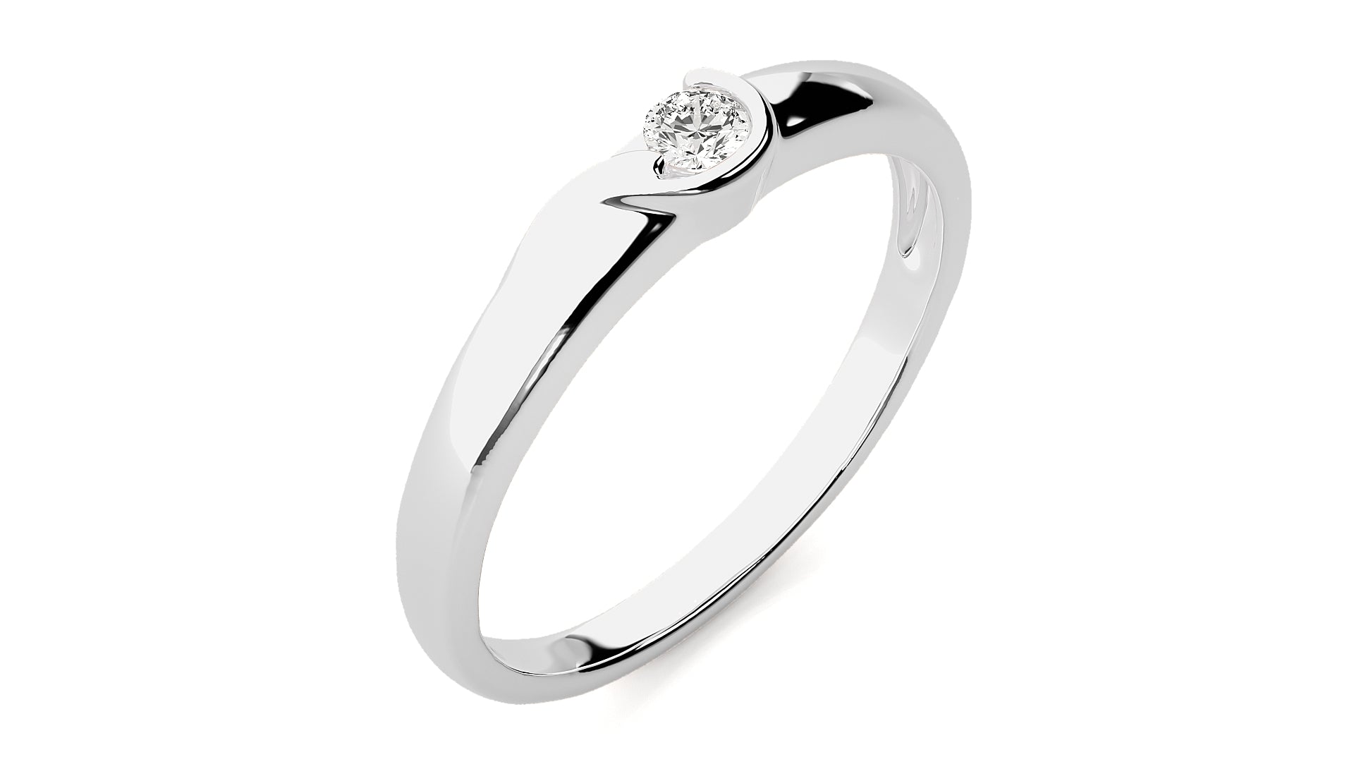 White Gold Ring