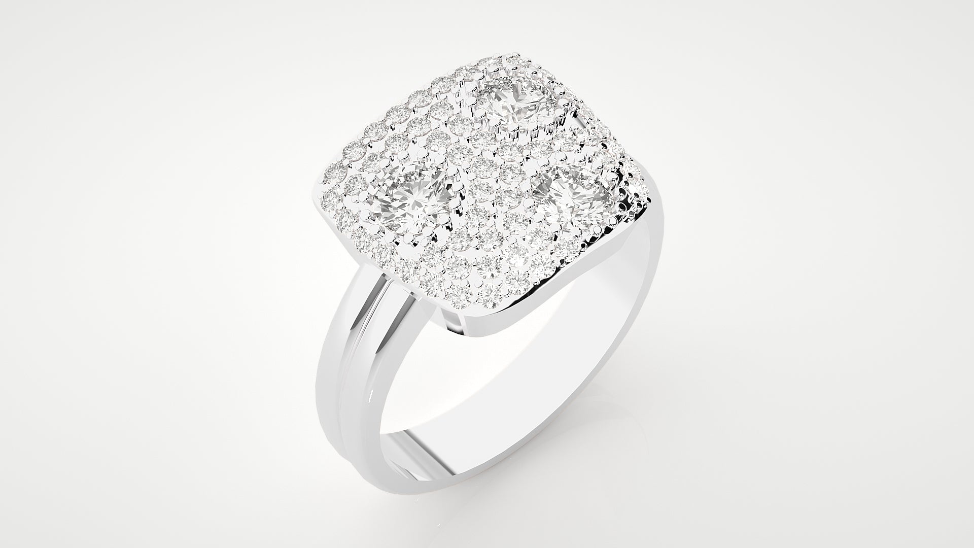 White Gold Ring