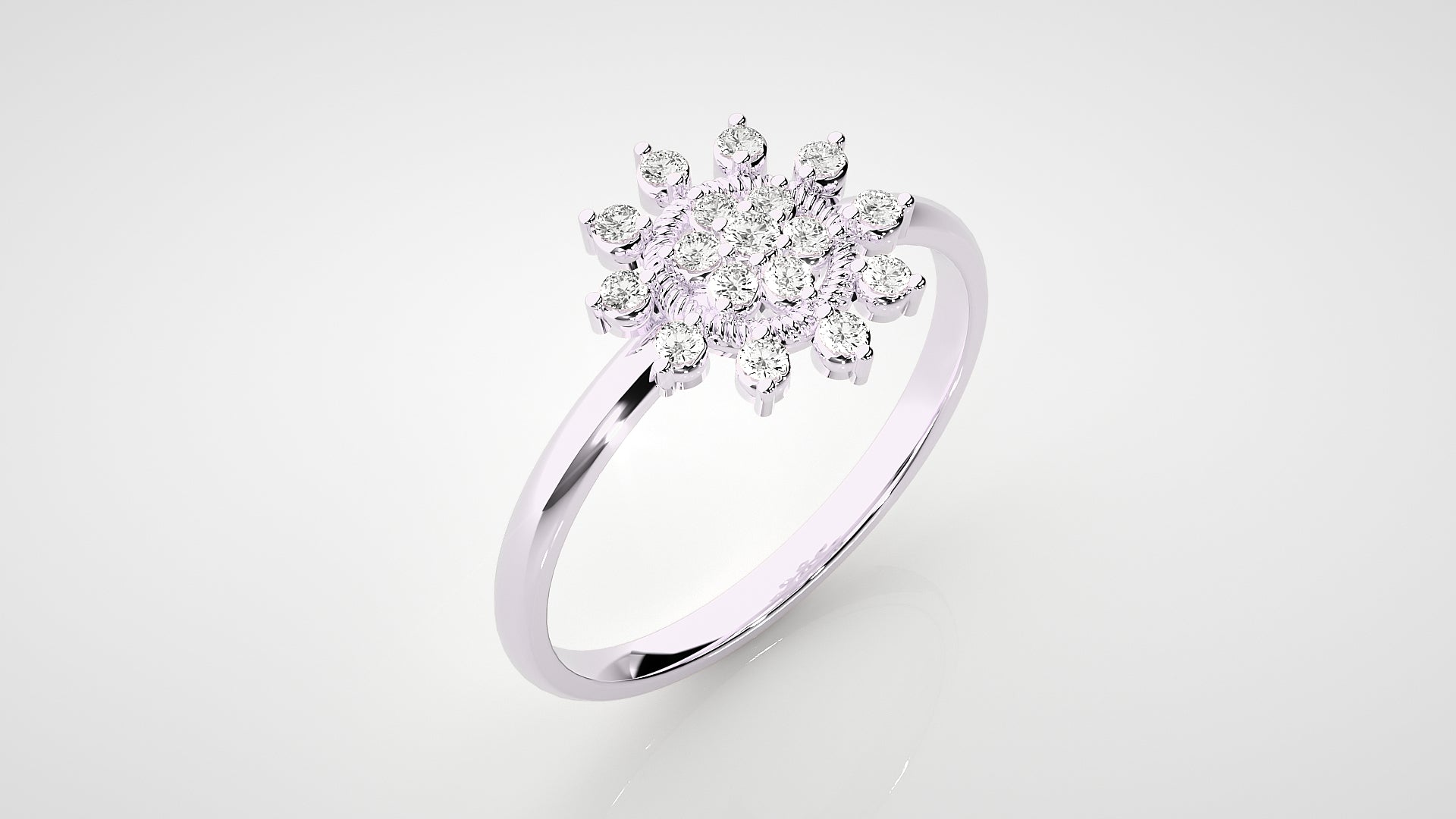 White Gold Ring