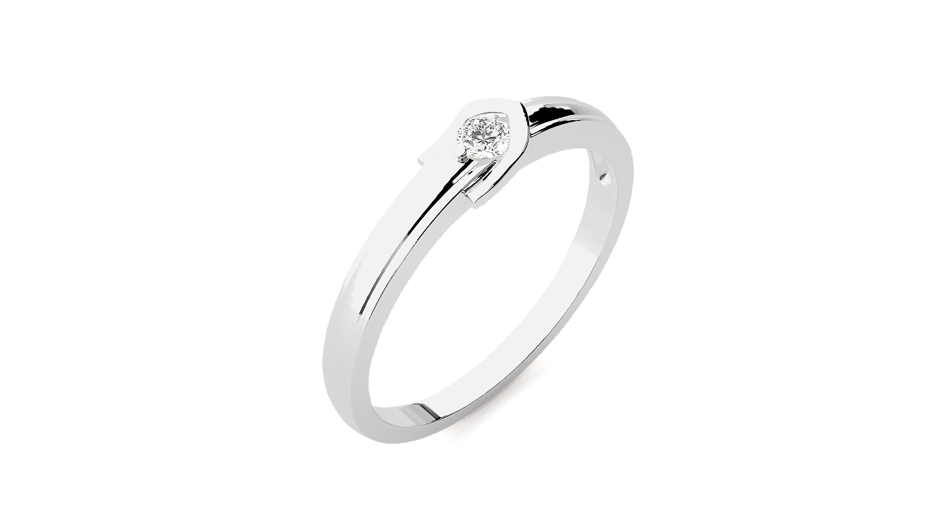 White Gold Ring