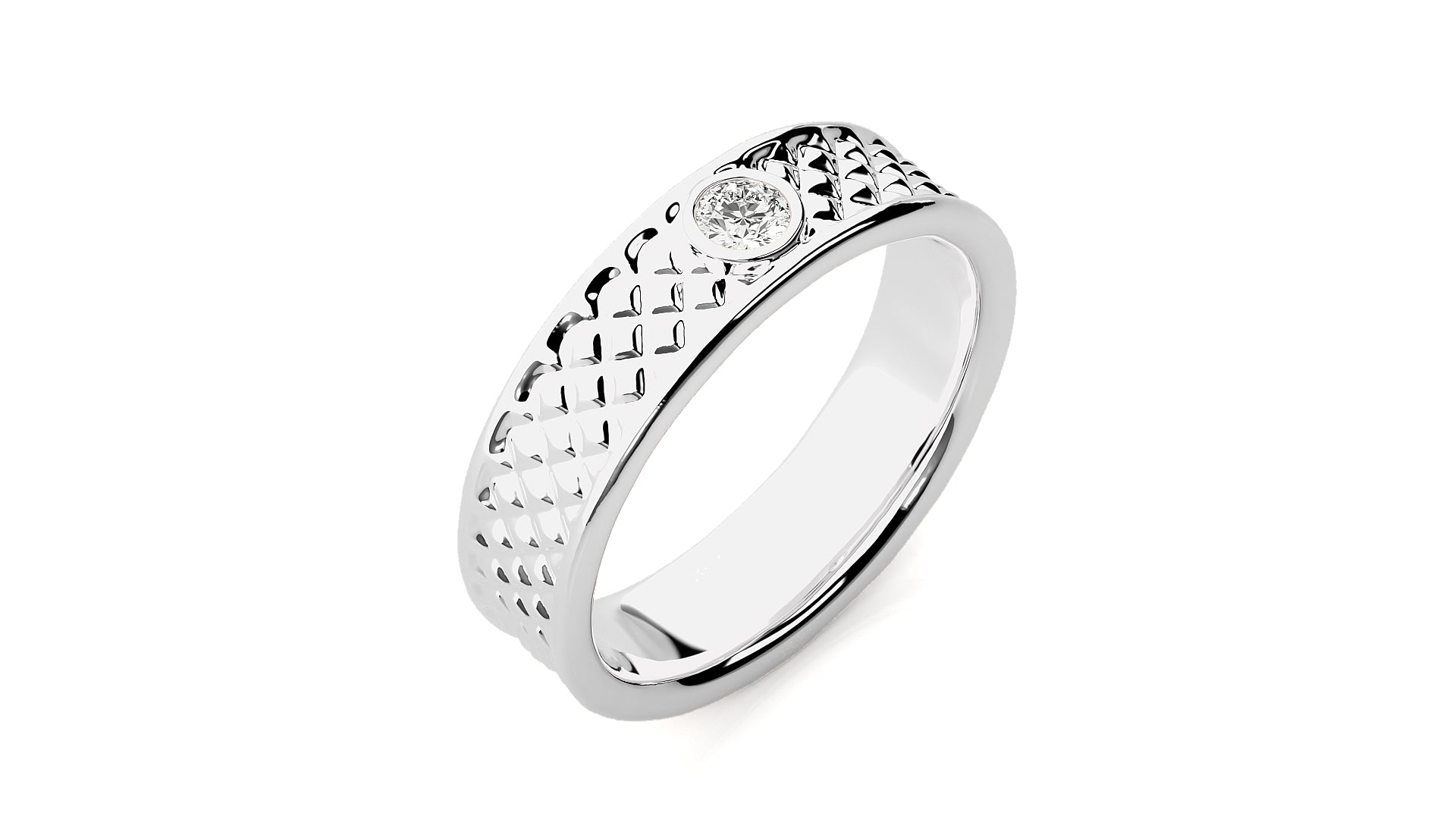 White Gold Ring