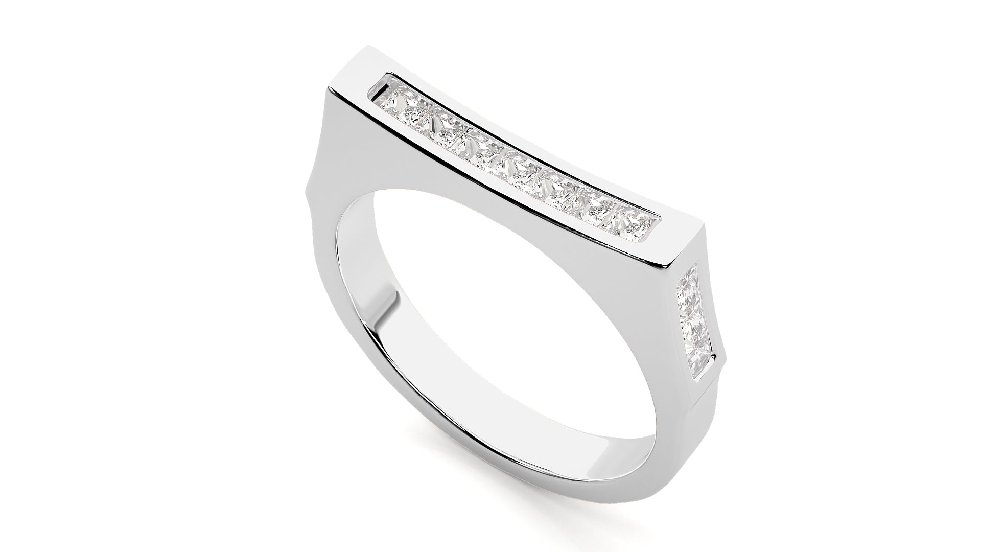 White Gold Ring