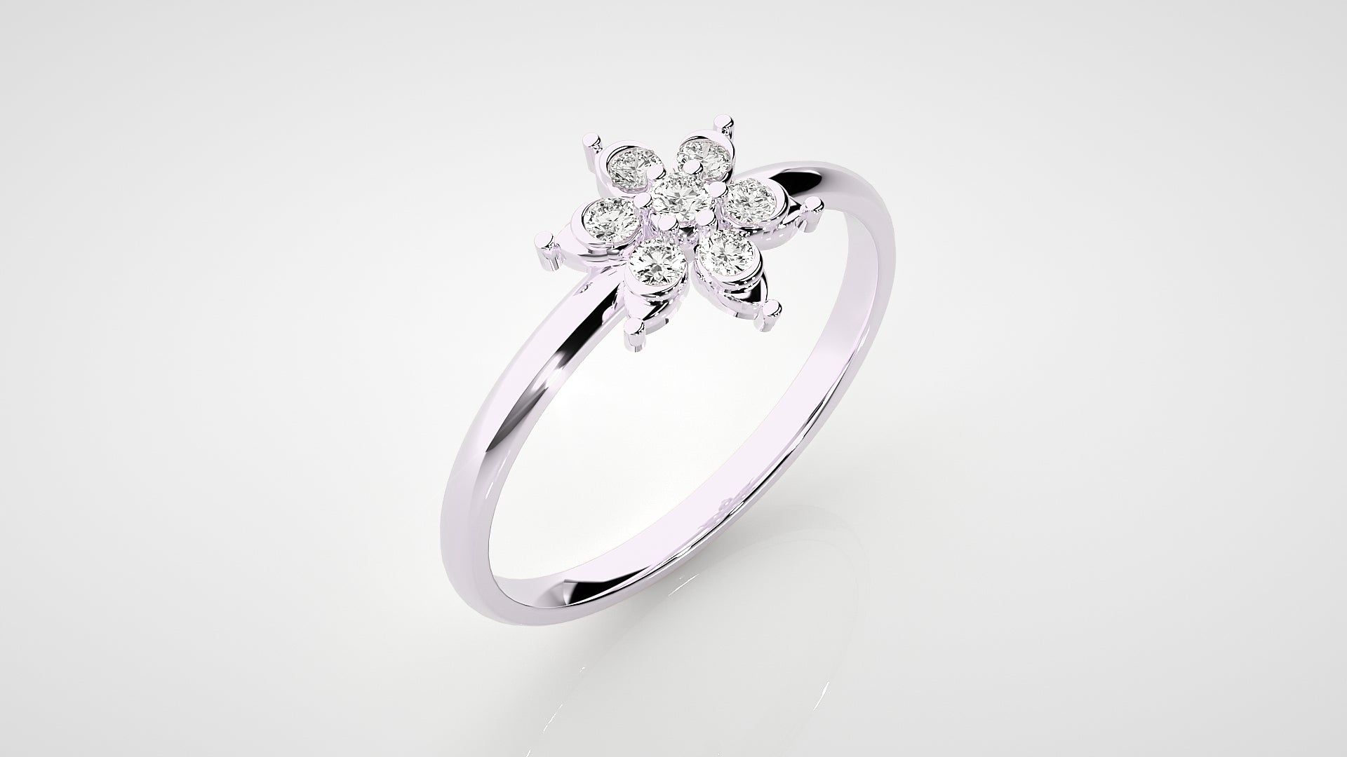 White Gold Ring