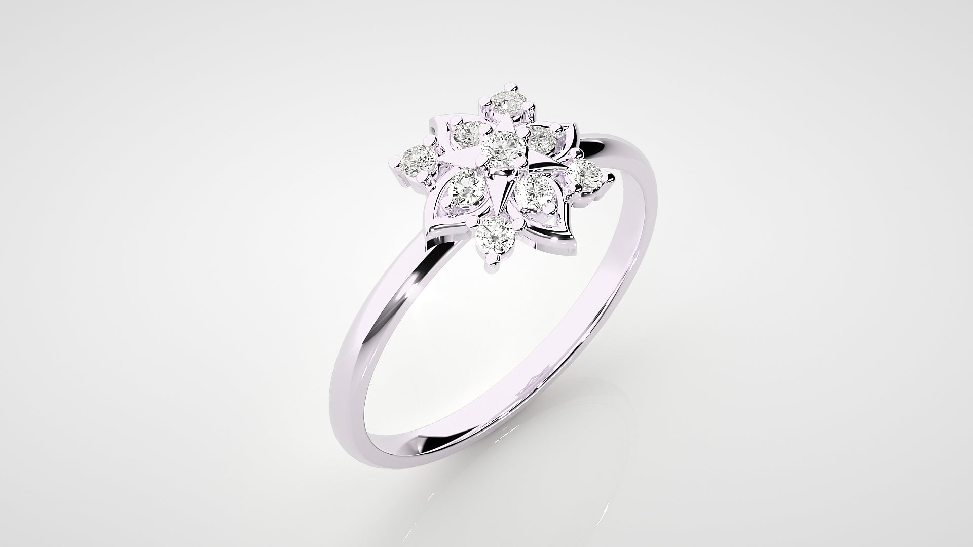 White Gold Ring