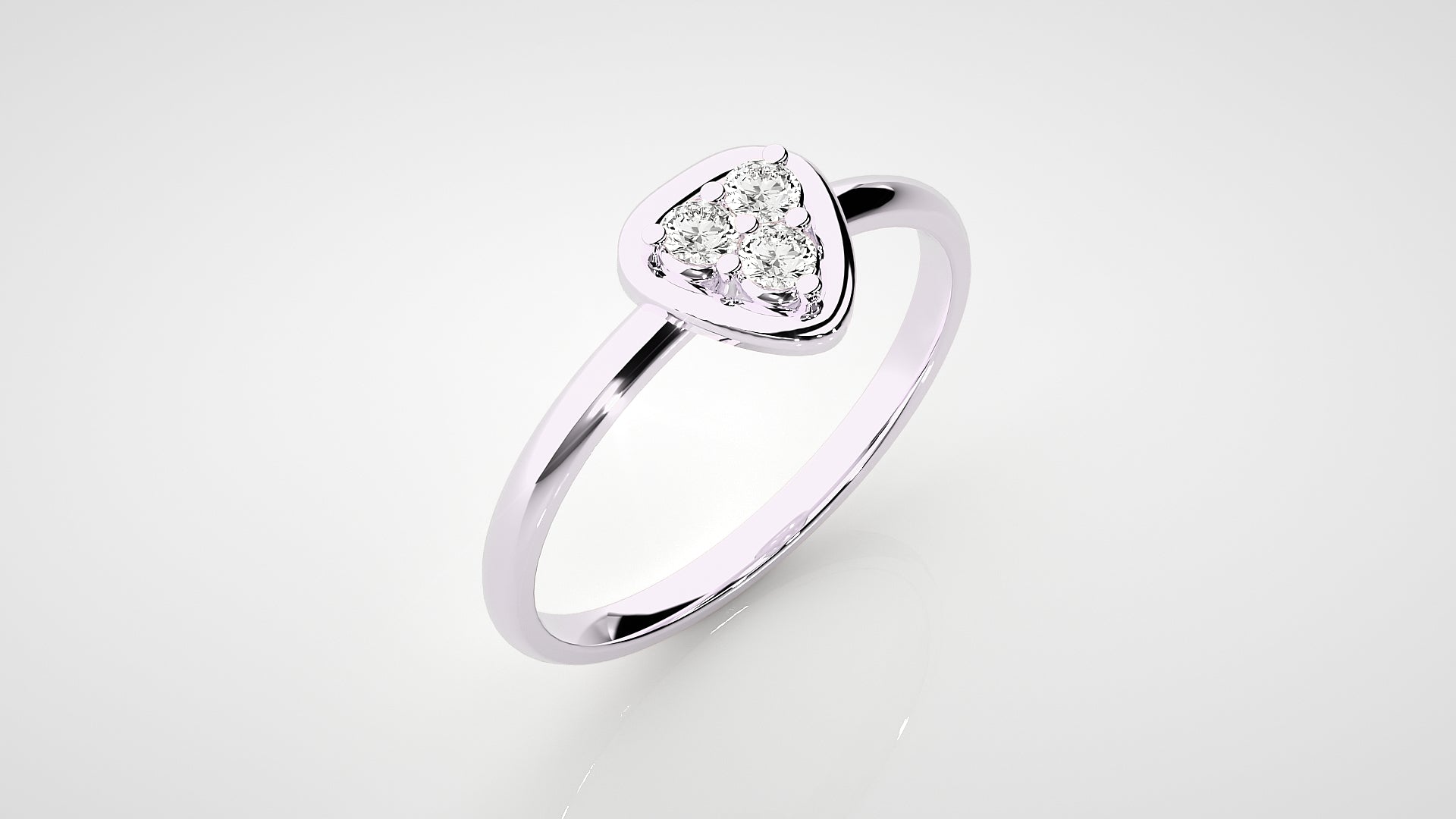 White Gold Ring