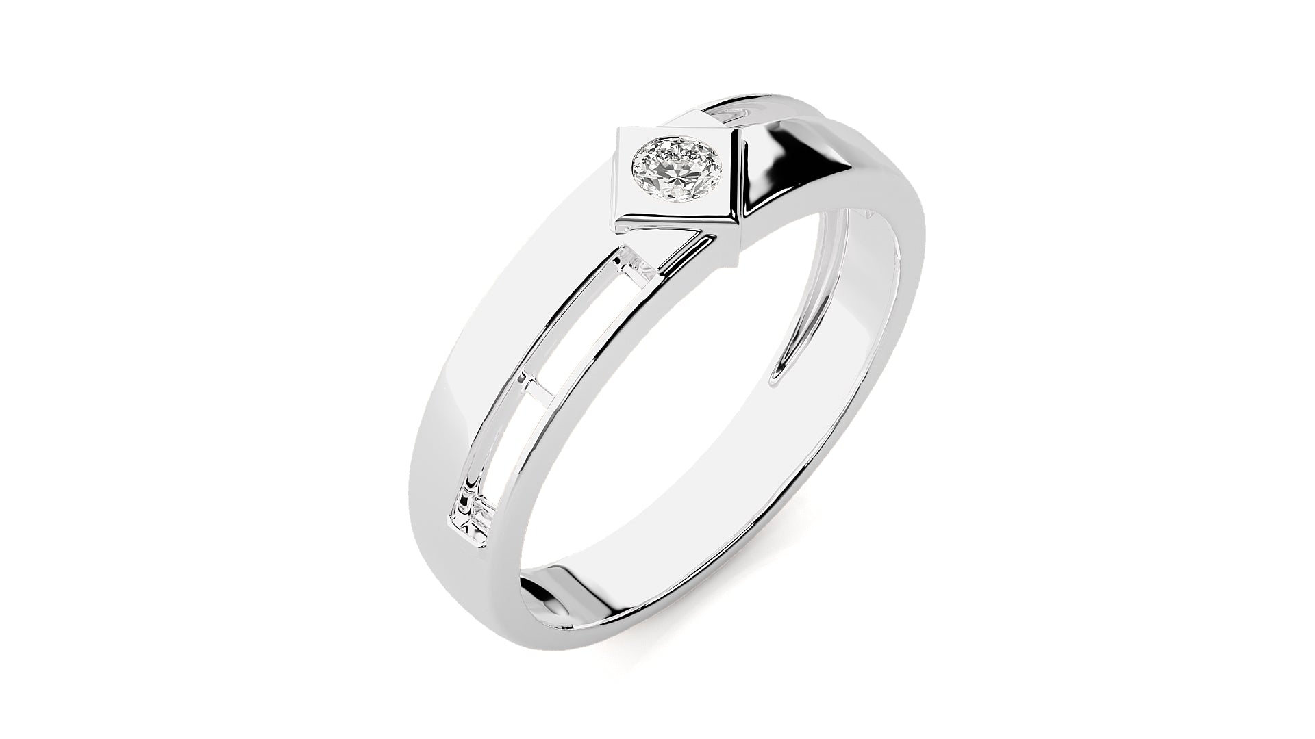 White Gold Ring
