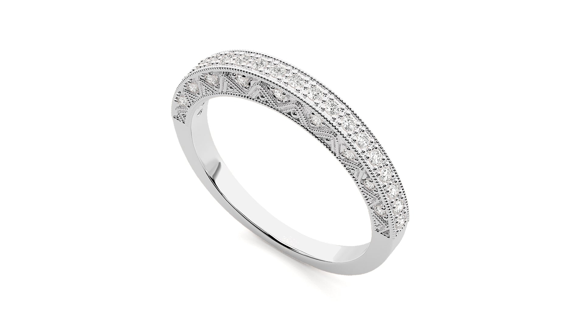 White Gold Ring