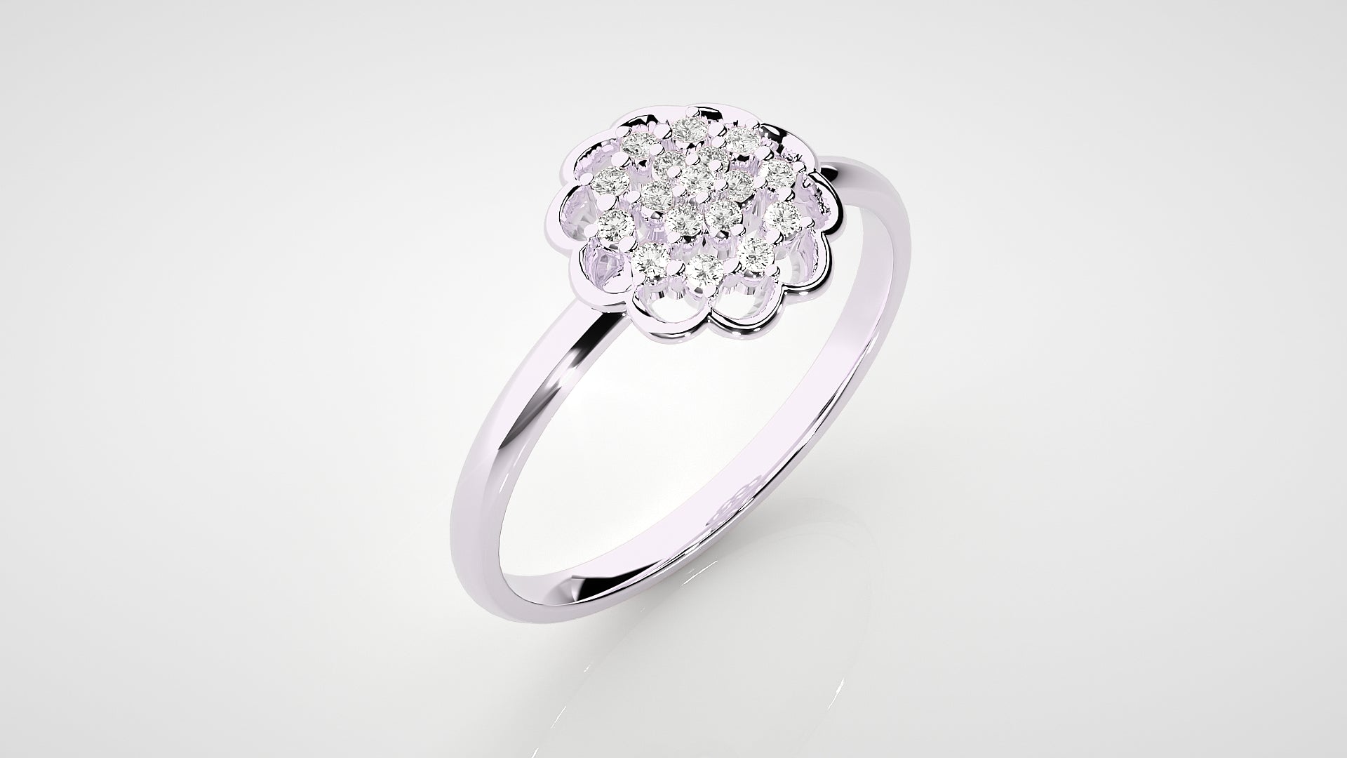 White Gold Ring