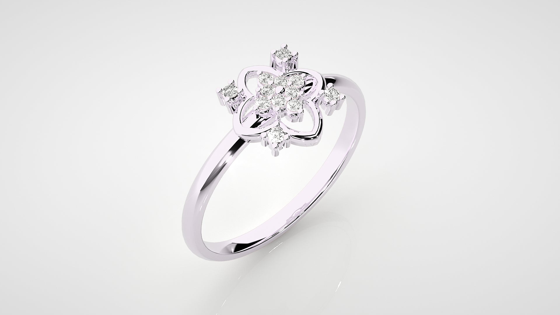 White Gold Ring