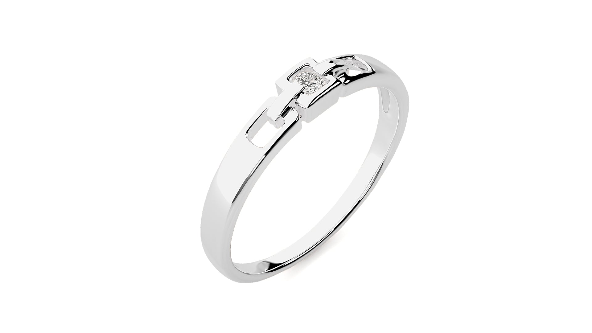 White Gold Ring