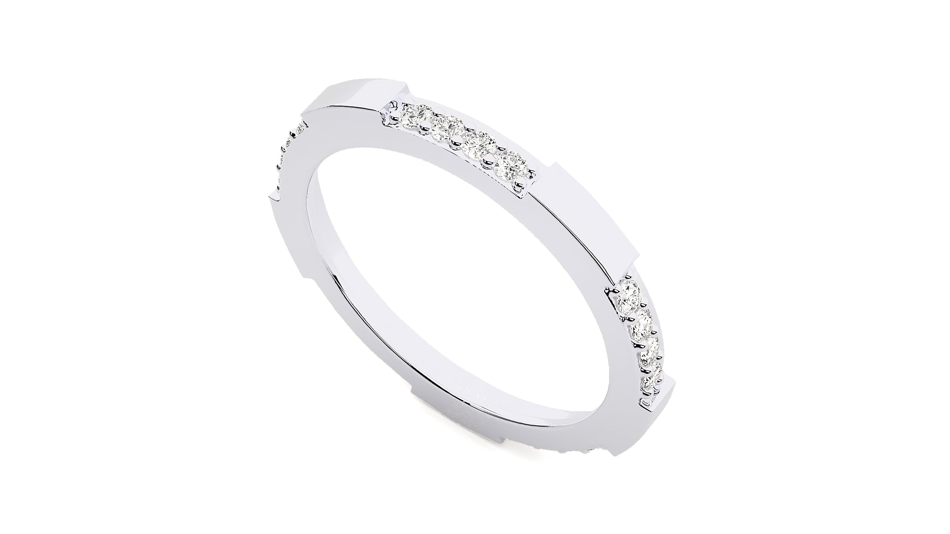 White Gold Ring