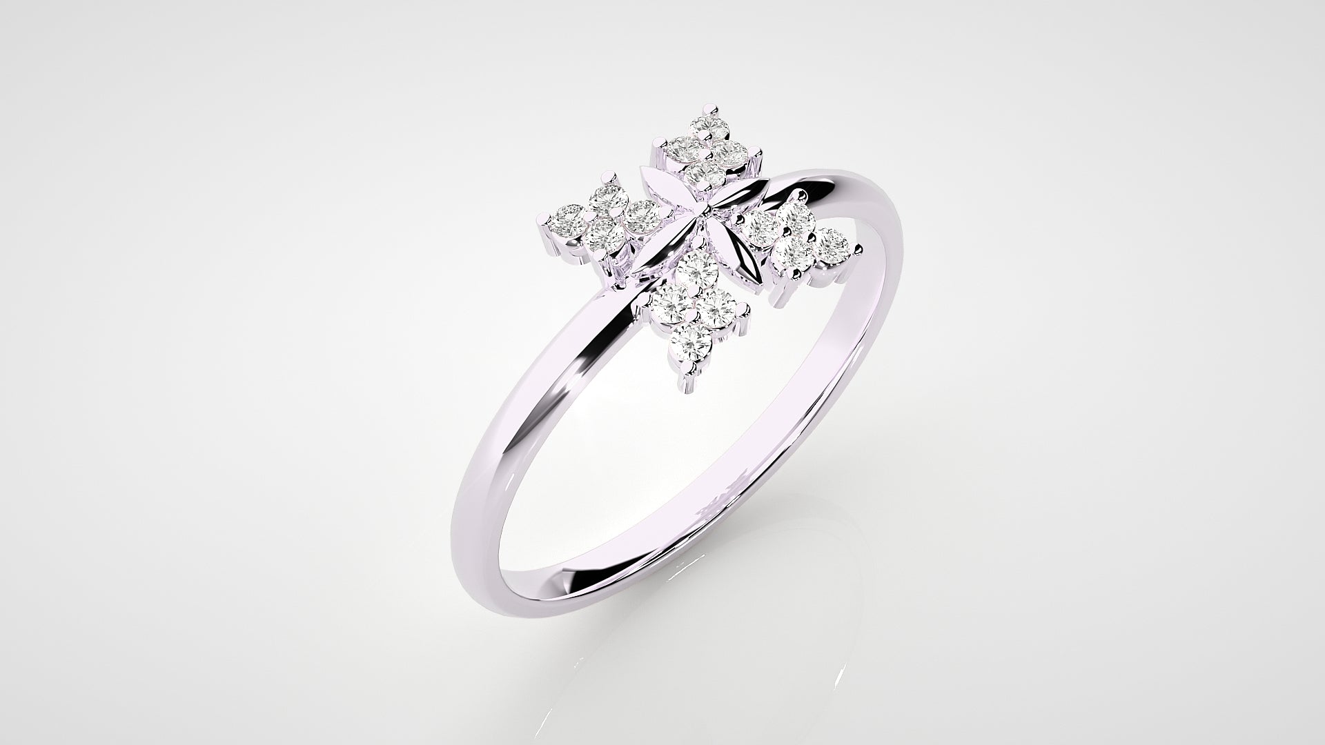 White Gold Ring