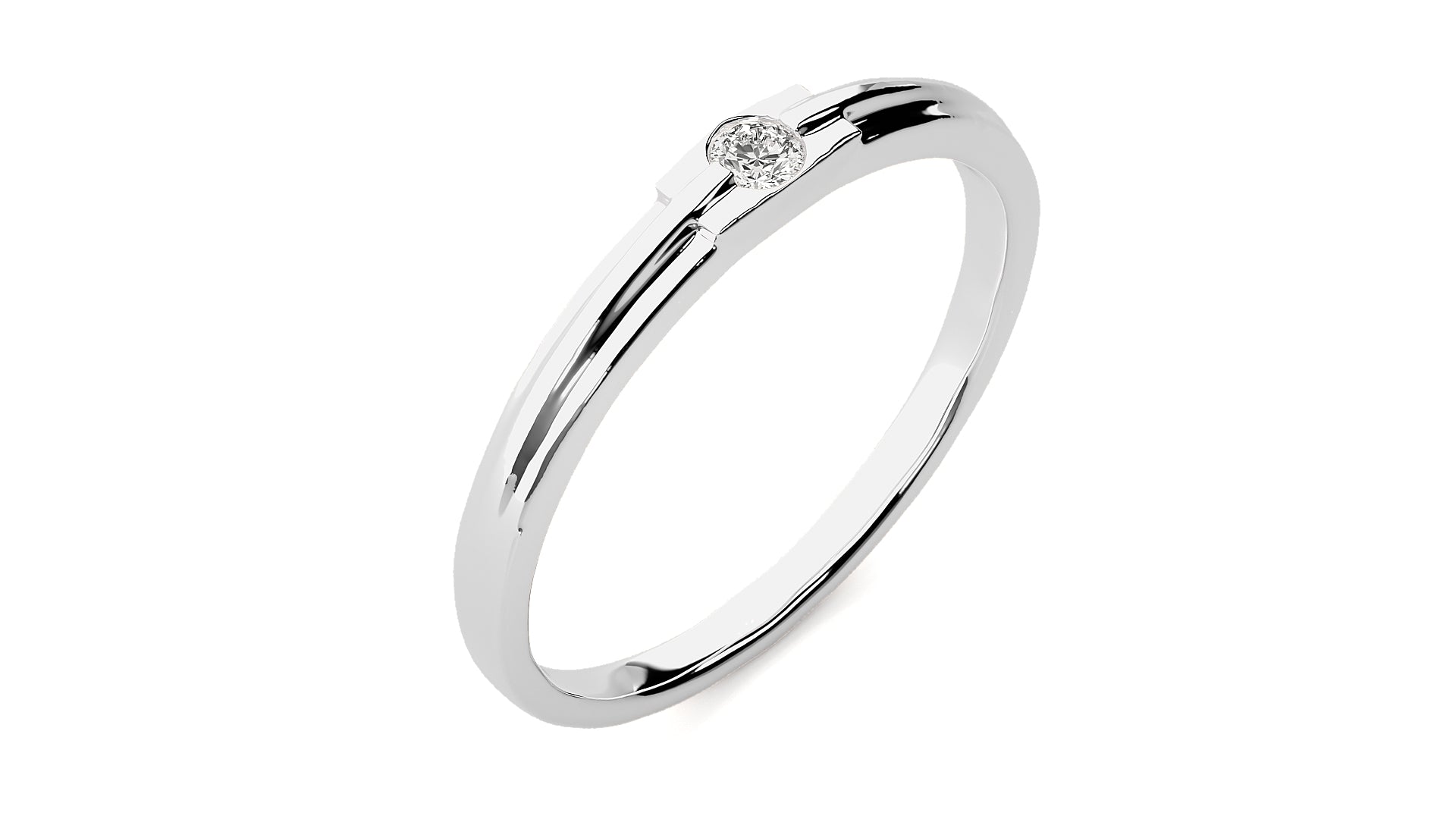 White Gold Ring