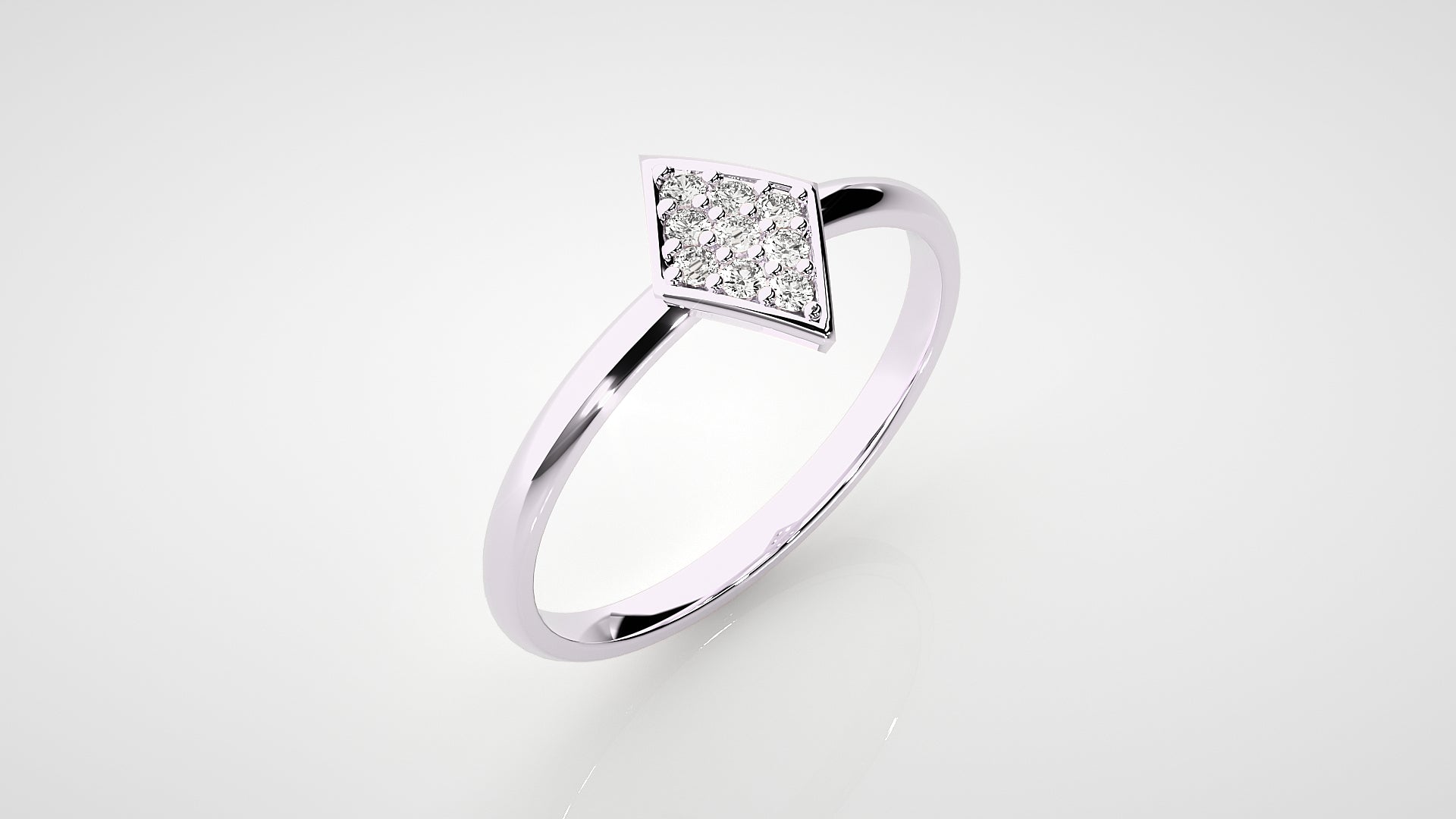 White Gold Ring