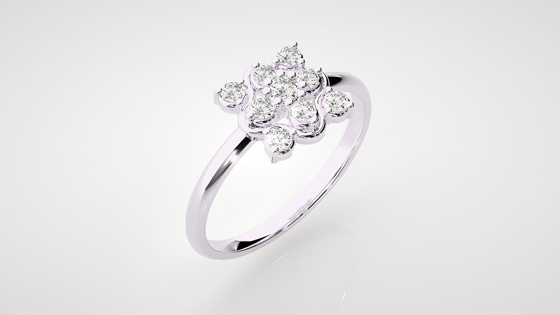 White Gold Ring