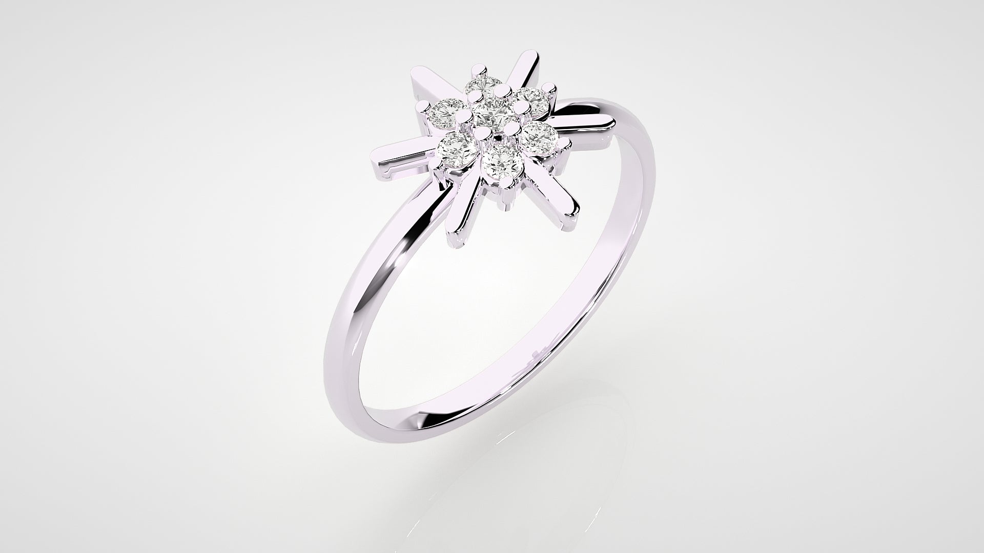White Gold Ring