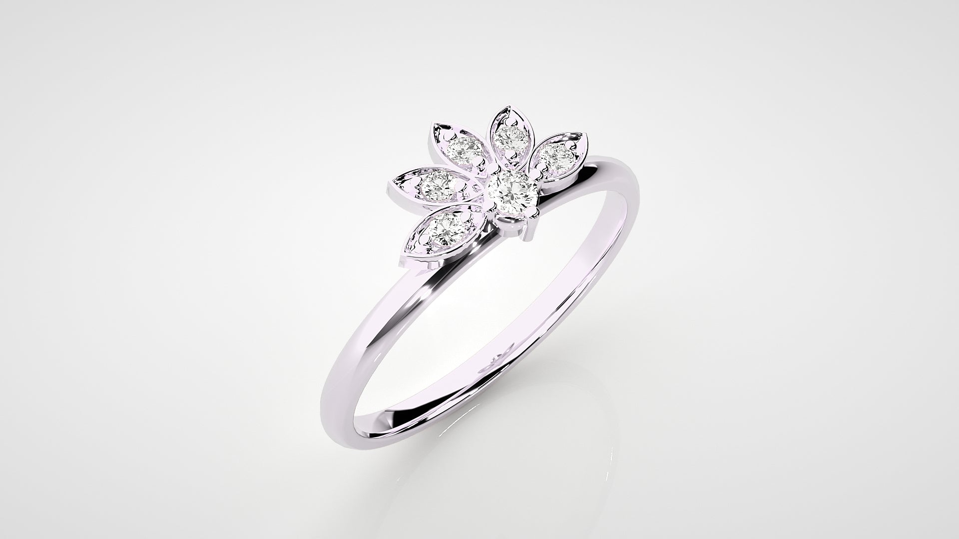 White Gold Ring