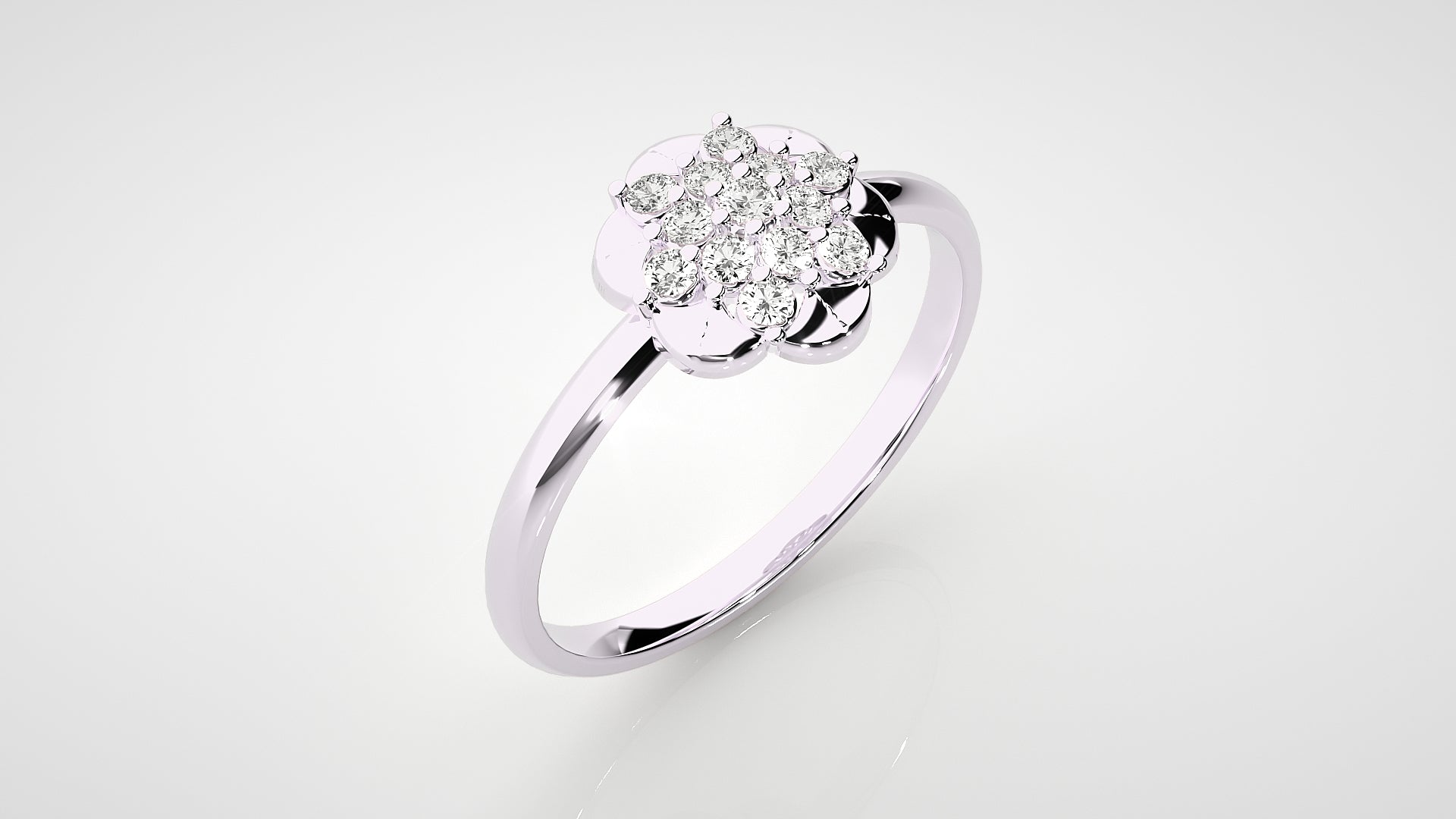 White Gold Ring