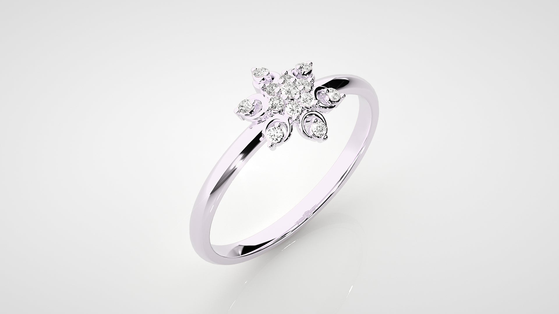 White Gold Ring