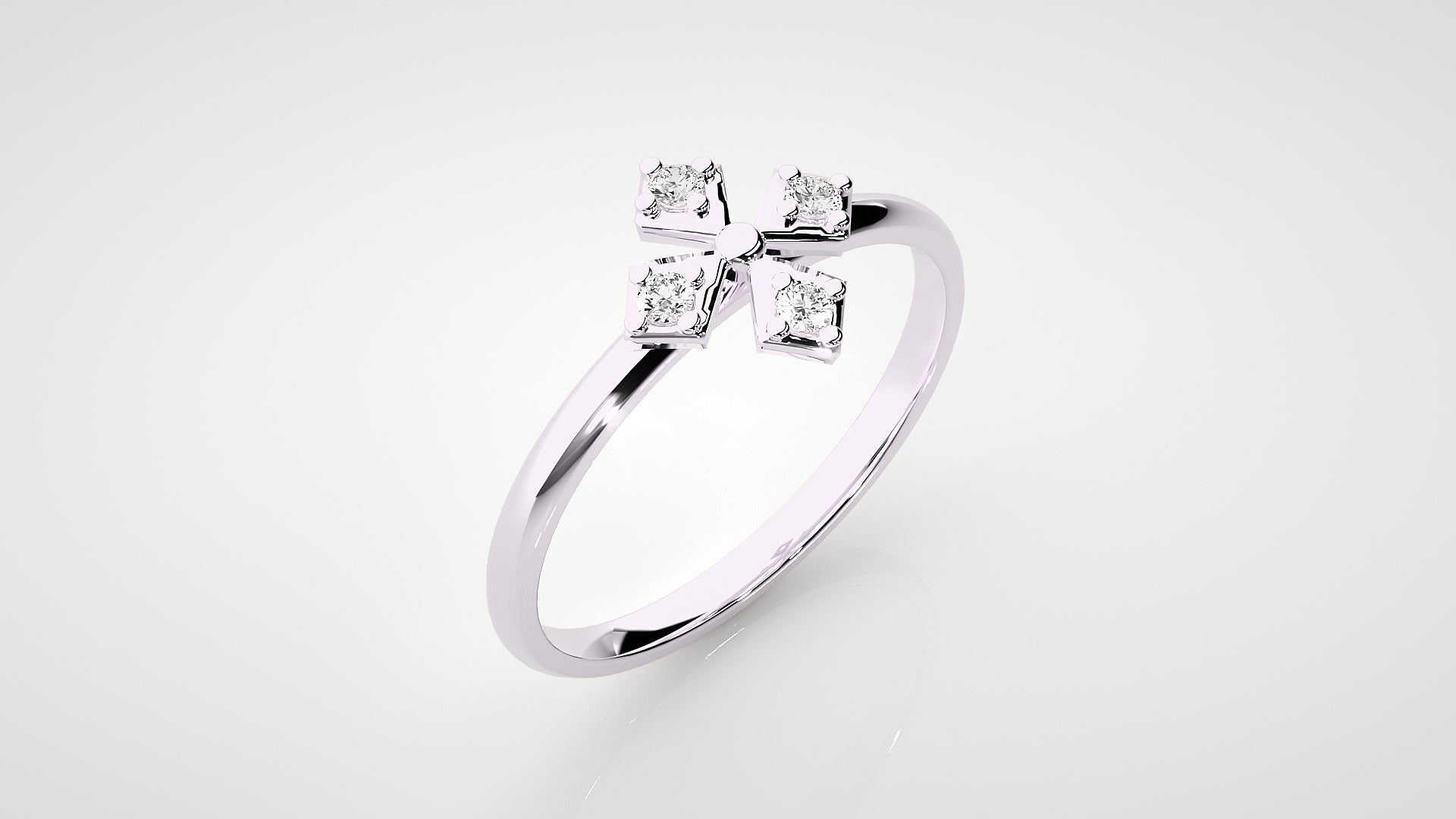 White Gold Ring