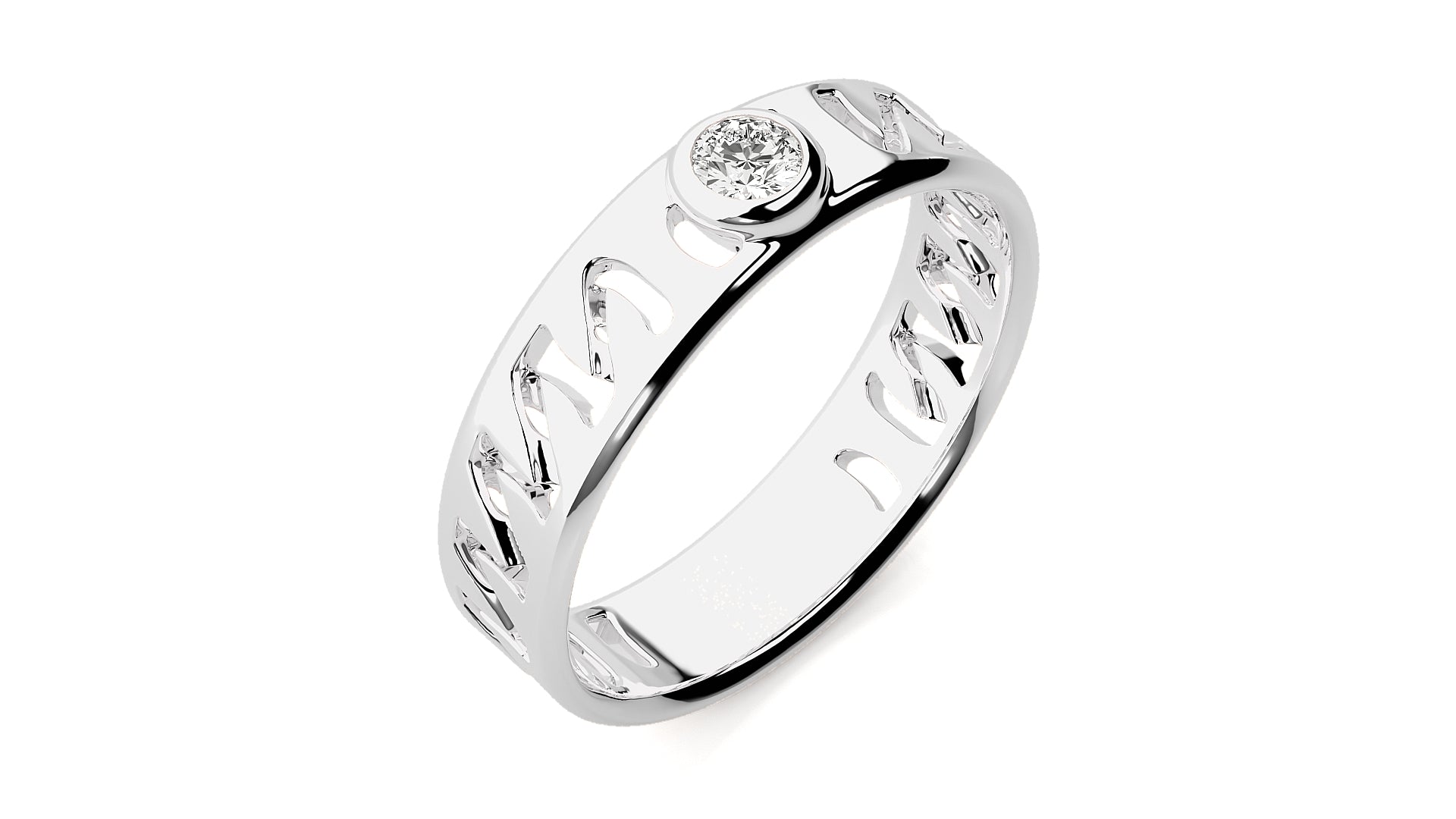 White Gold Ring
