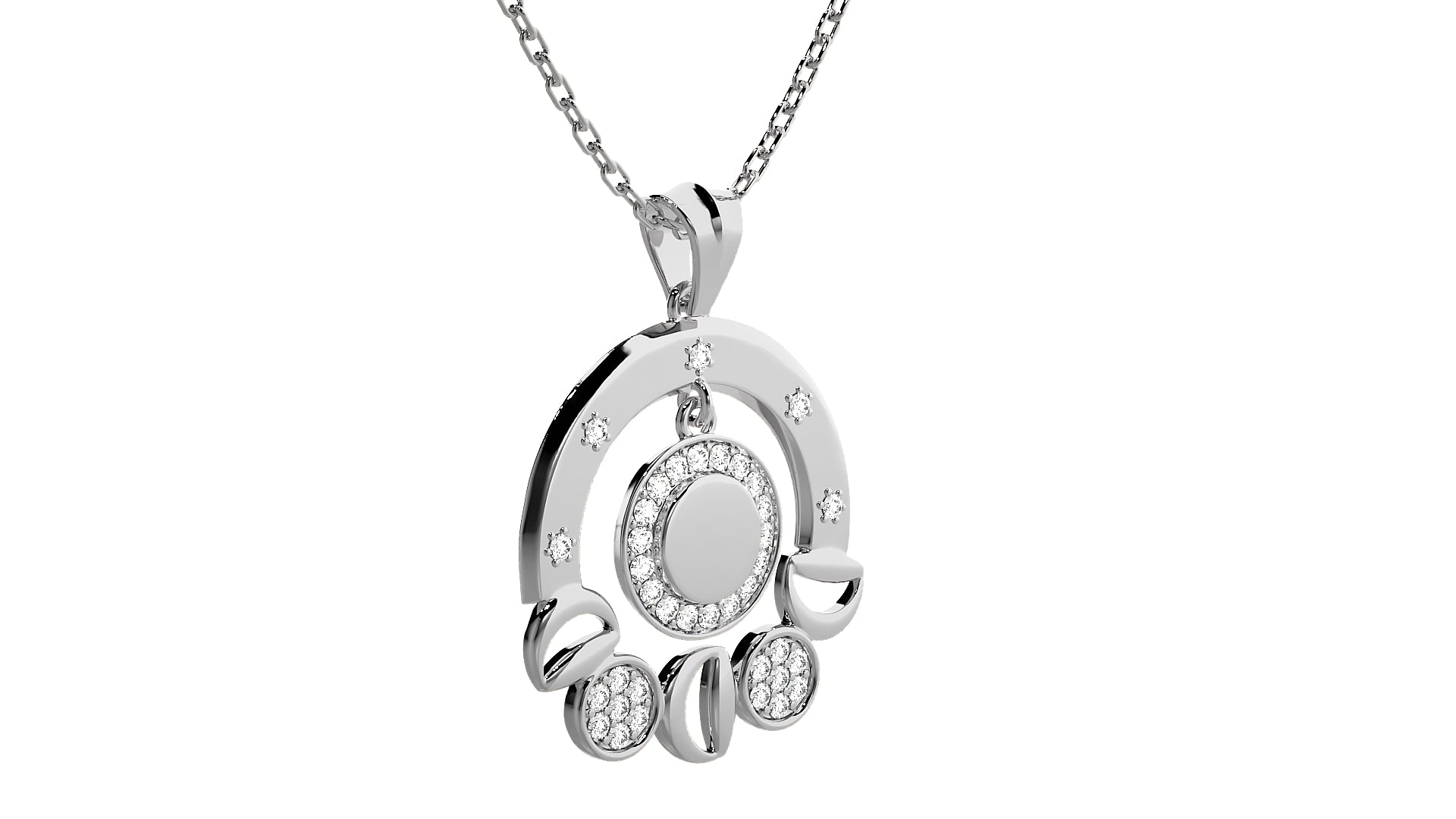 White Gold Pendant