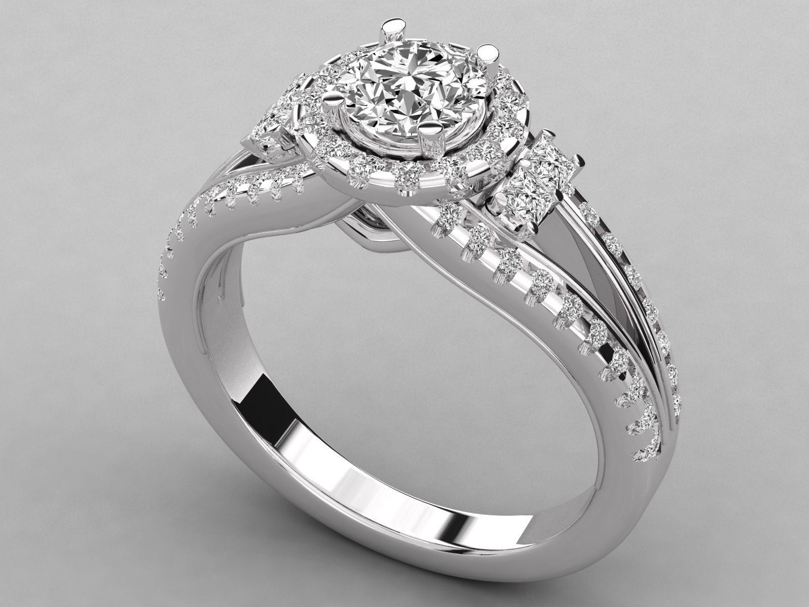 White Gold Ring