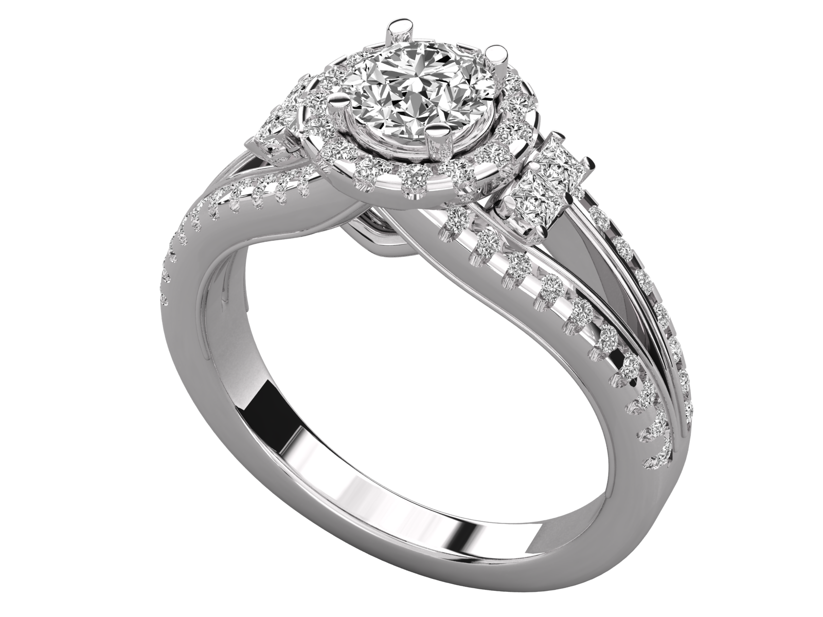White Gold Ring