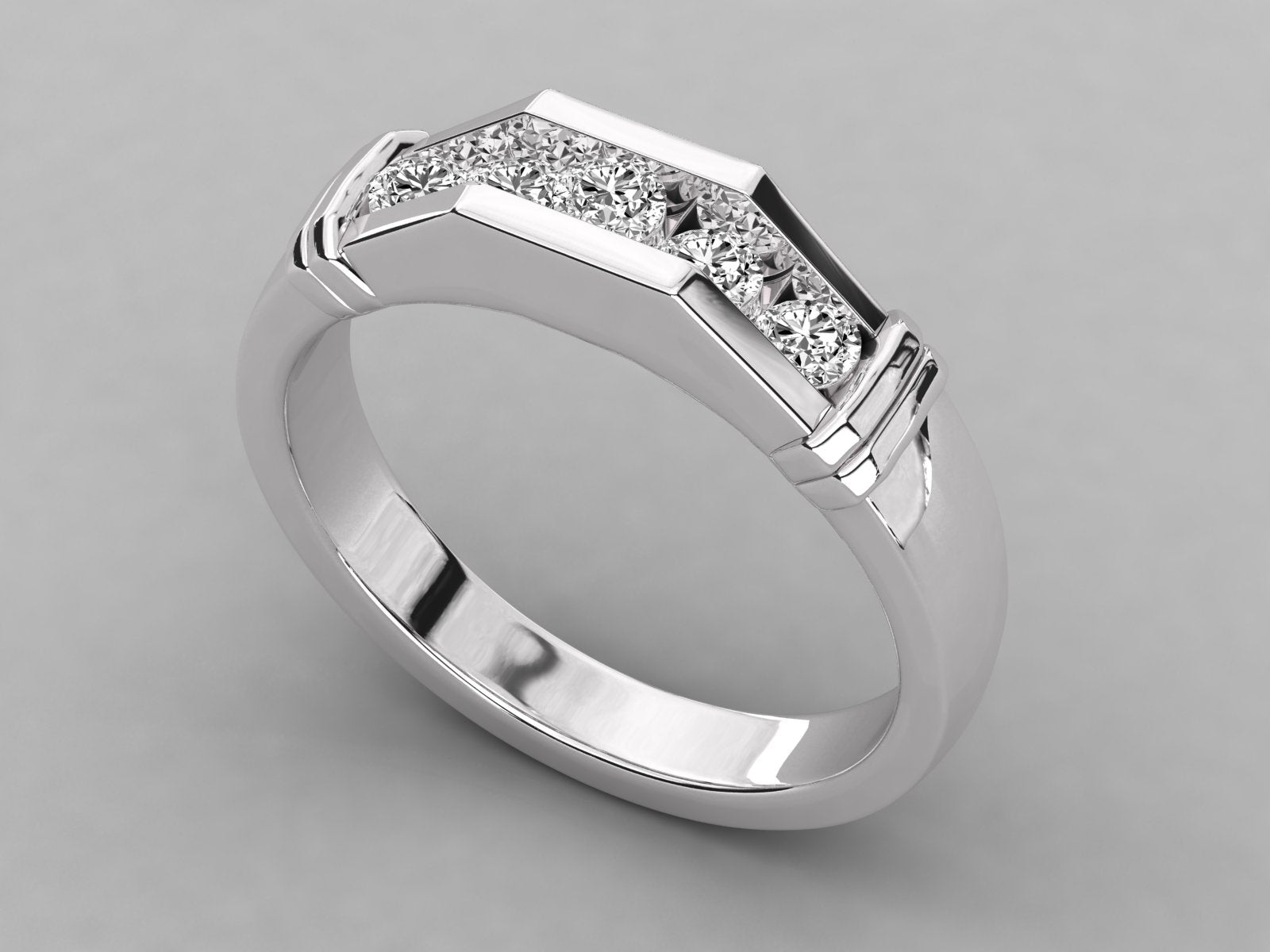 White Gold Ring