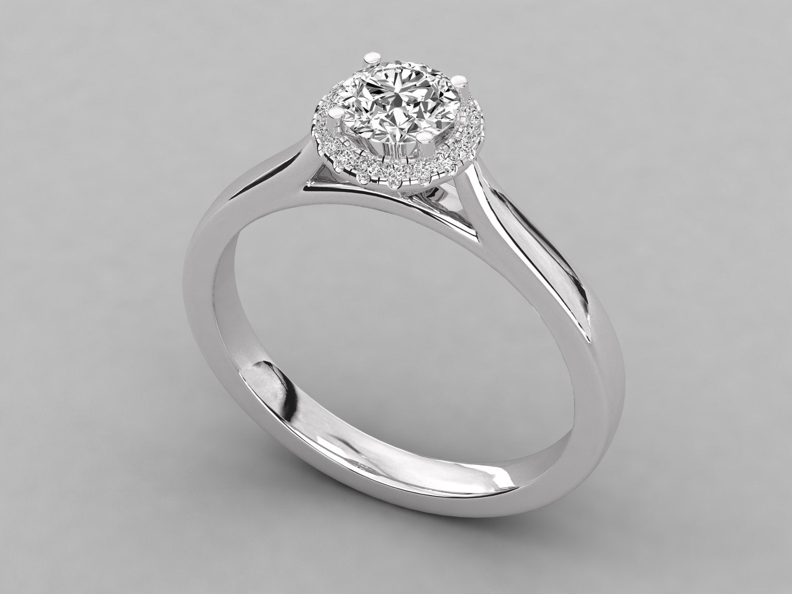 White Gold Ring