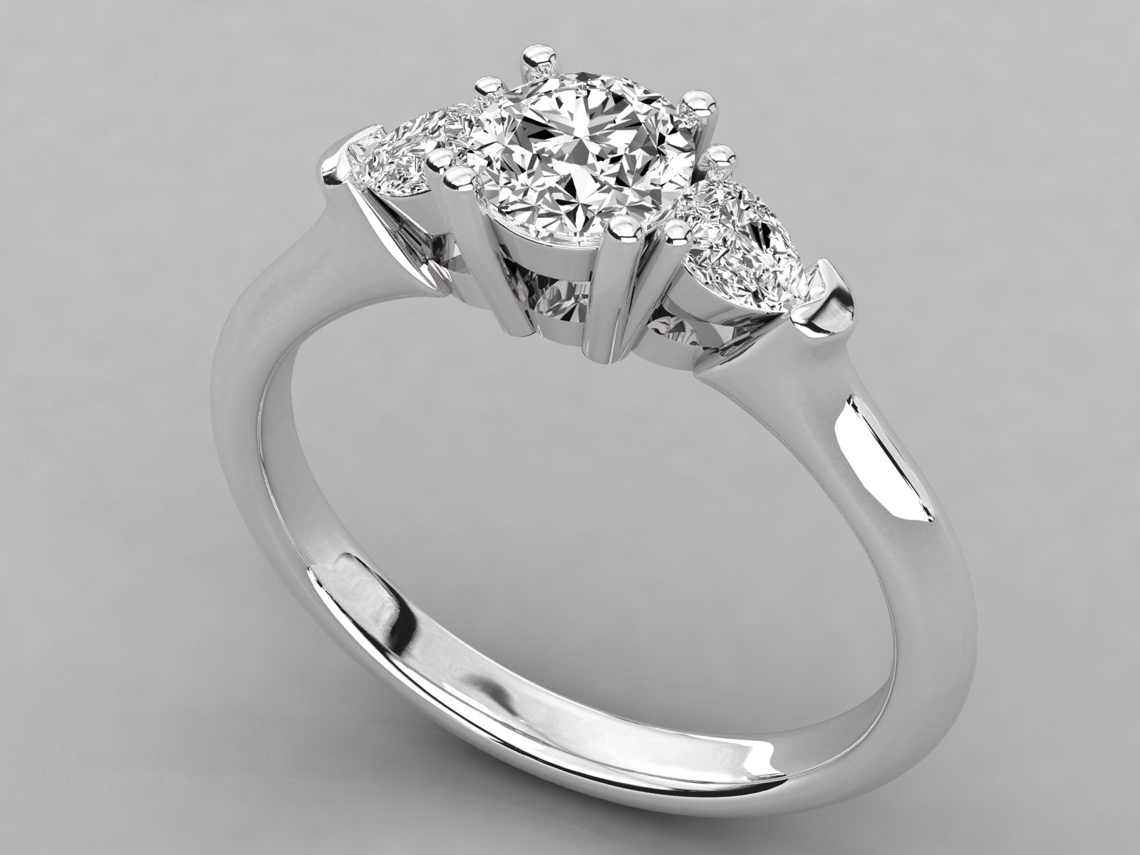 White Gold Ring