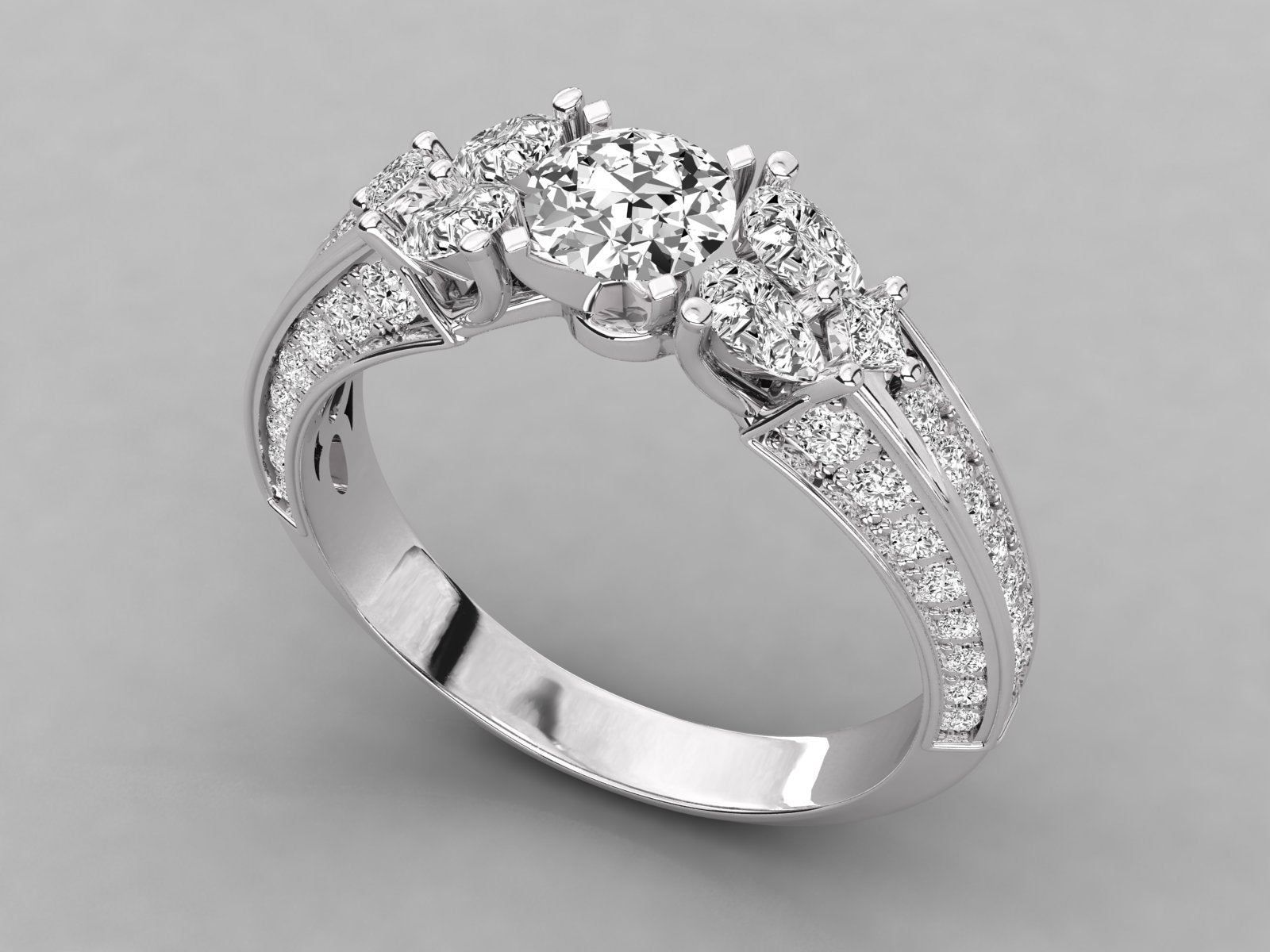 White Gold Ring