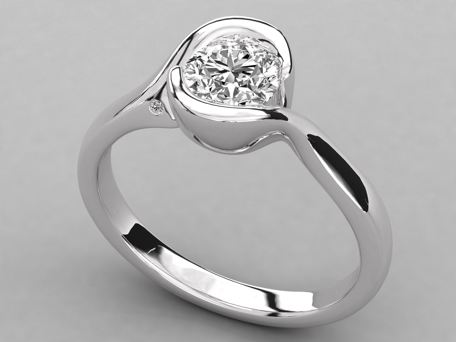 White Gold Ring