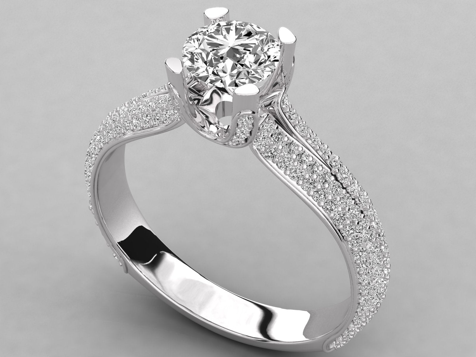 White Gold Ring
