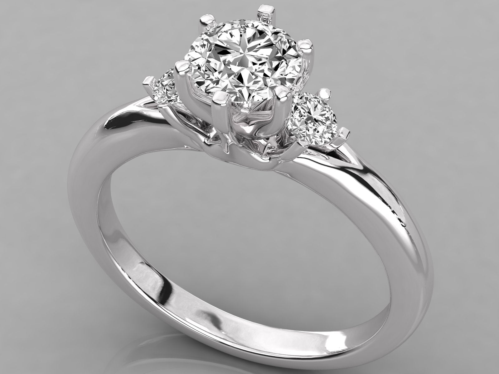 White Gold Ring