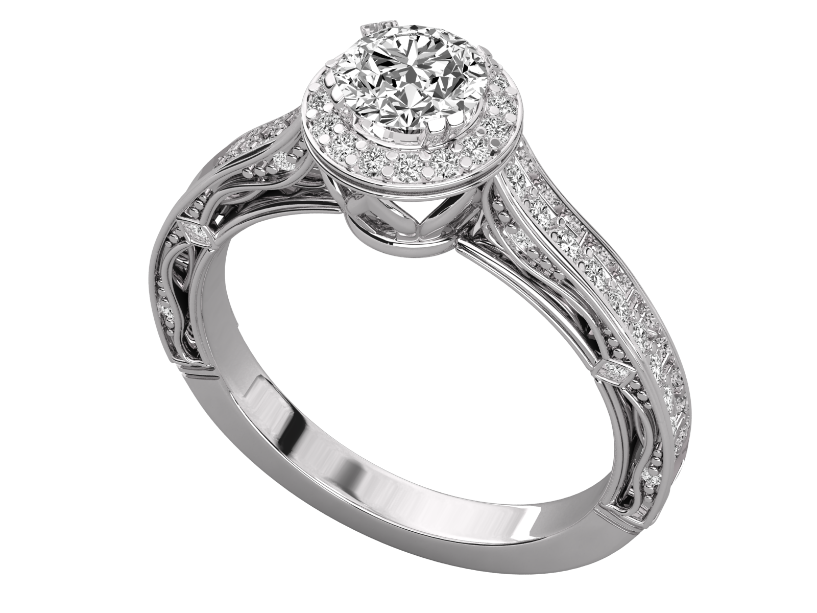 White Gold Ring