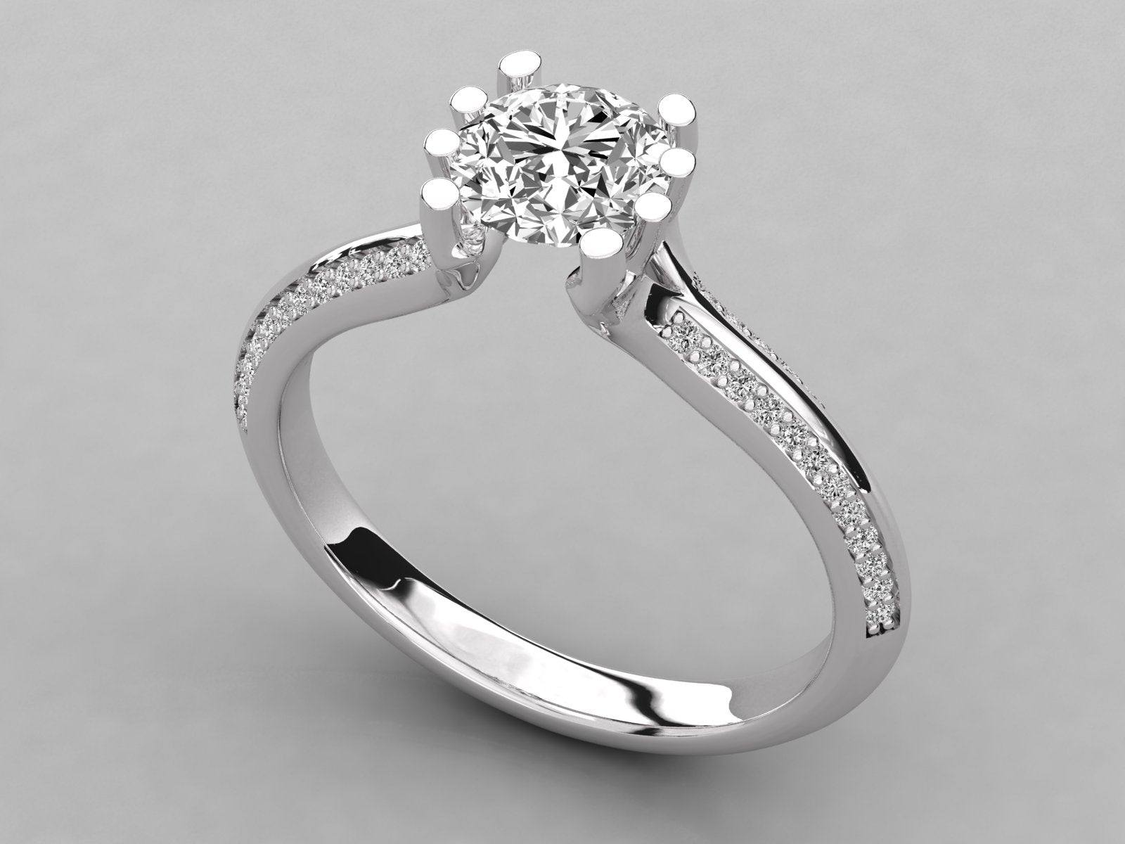 White Gold Ring