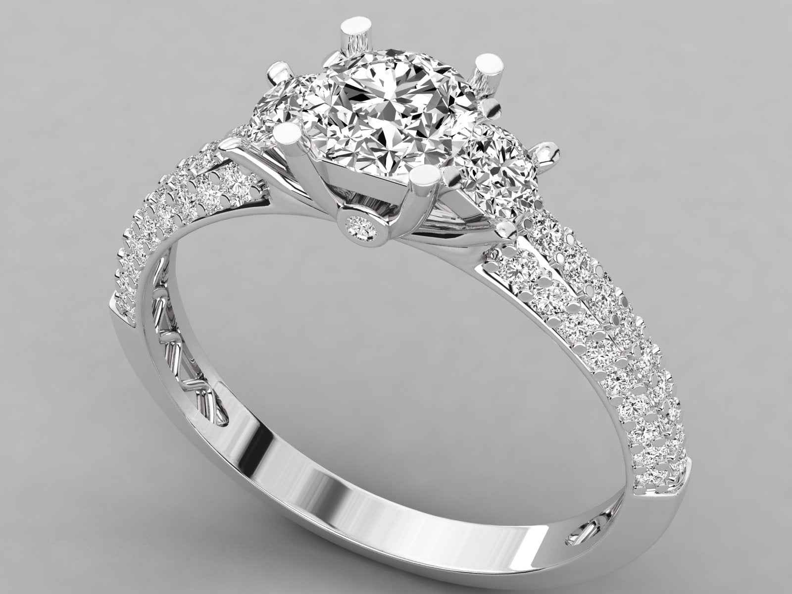 White Gold Ring